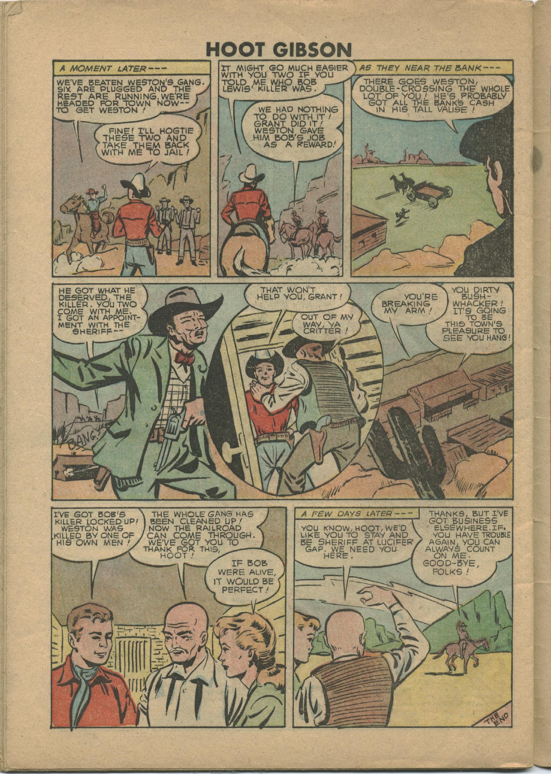 Read online Hoot Gibson comic -  Issue #2 - 32