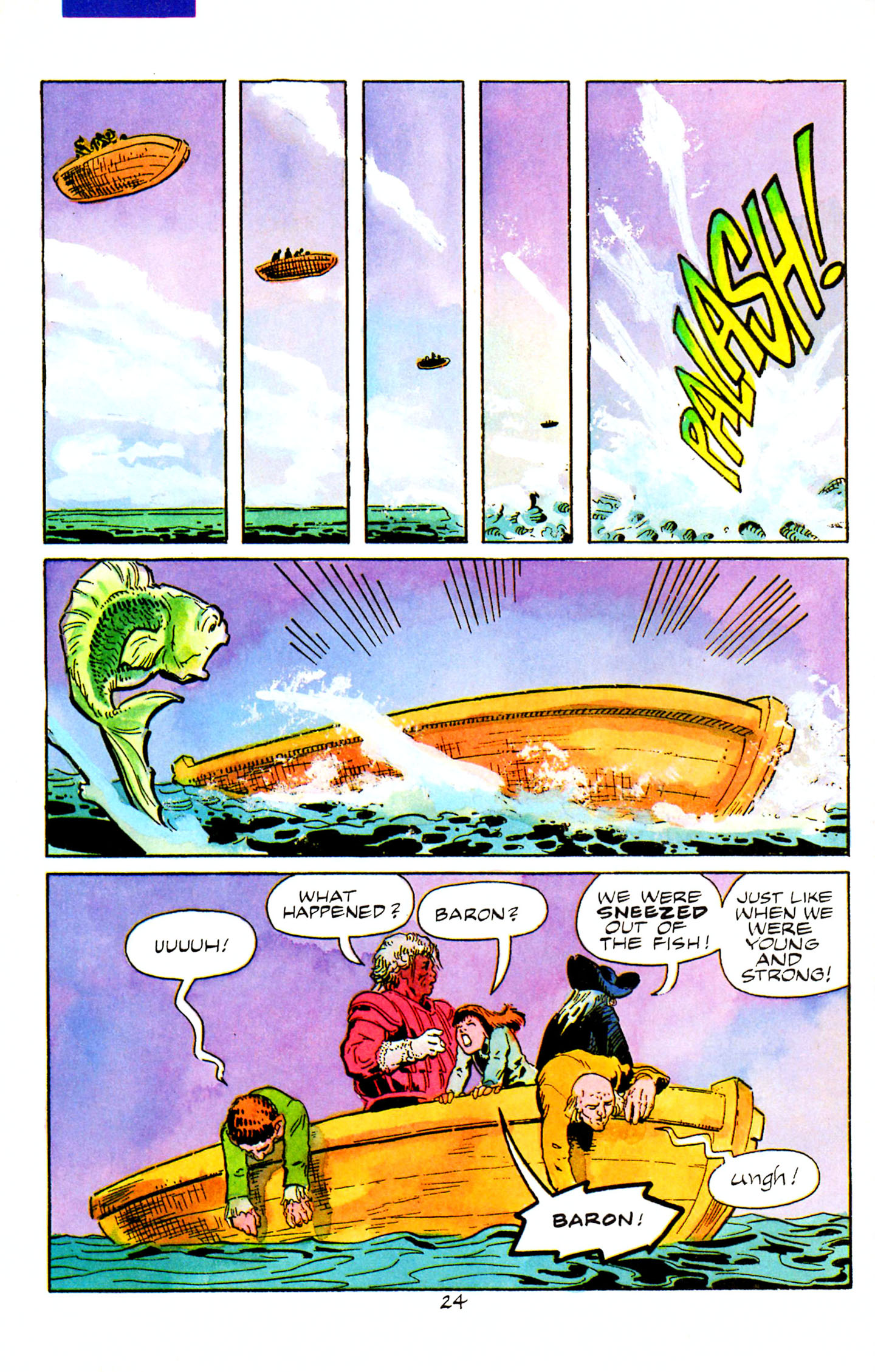 Read online The Adventures of Baron Munchausen comic -  Issue #3 - 25