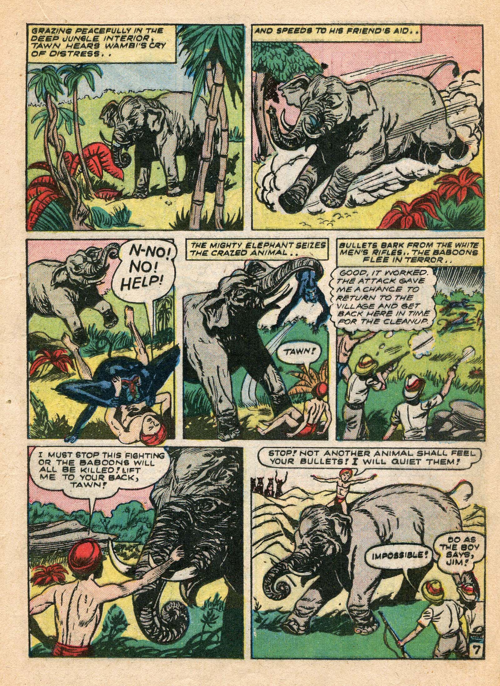 Read online Wambi Jungle Boy comic -  Issue #7 - 23