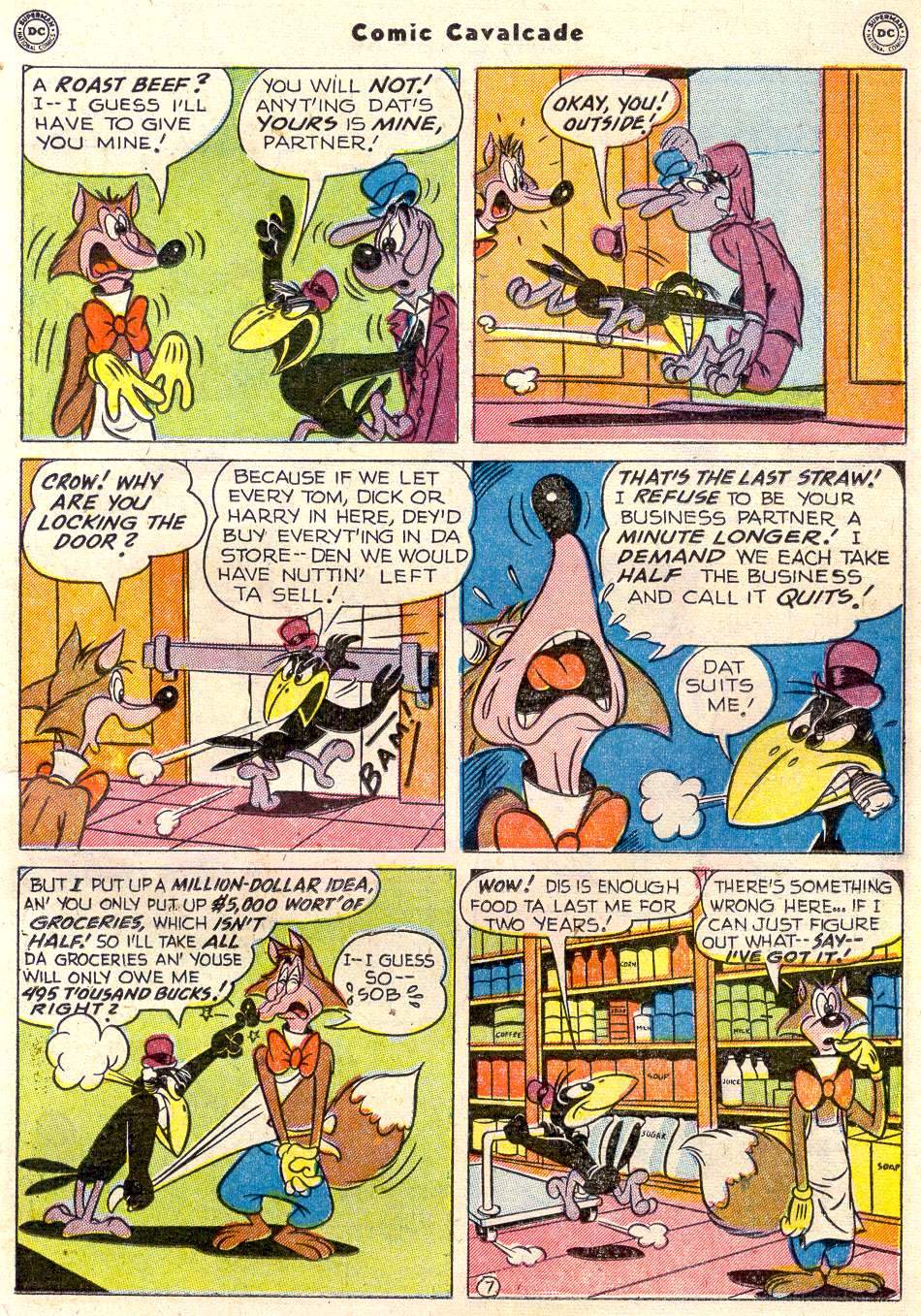 Read online Comic Cavalcade comic -  Issue #43 - 9