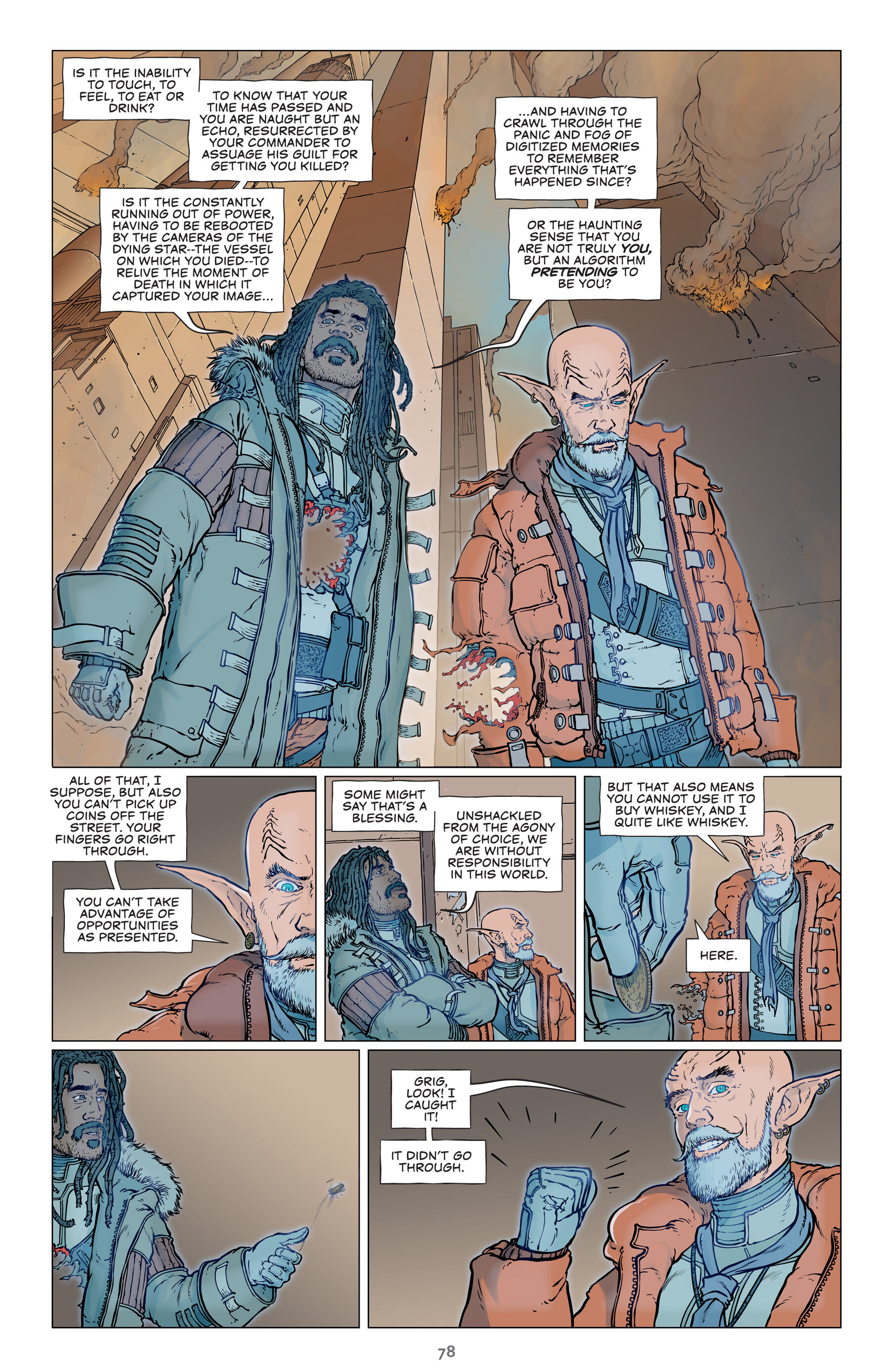 Read online The Incal: Dying Star comic -  Issue # Full - 77