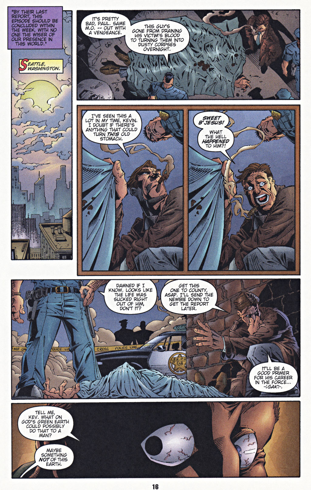 Read online Wetworks comic -  Issue #27 - 17