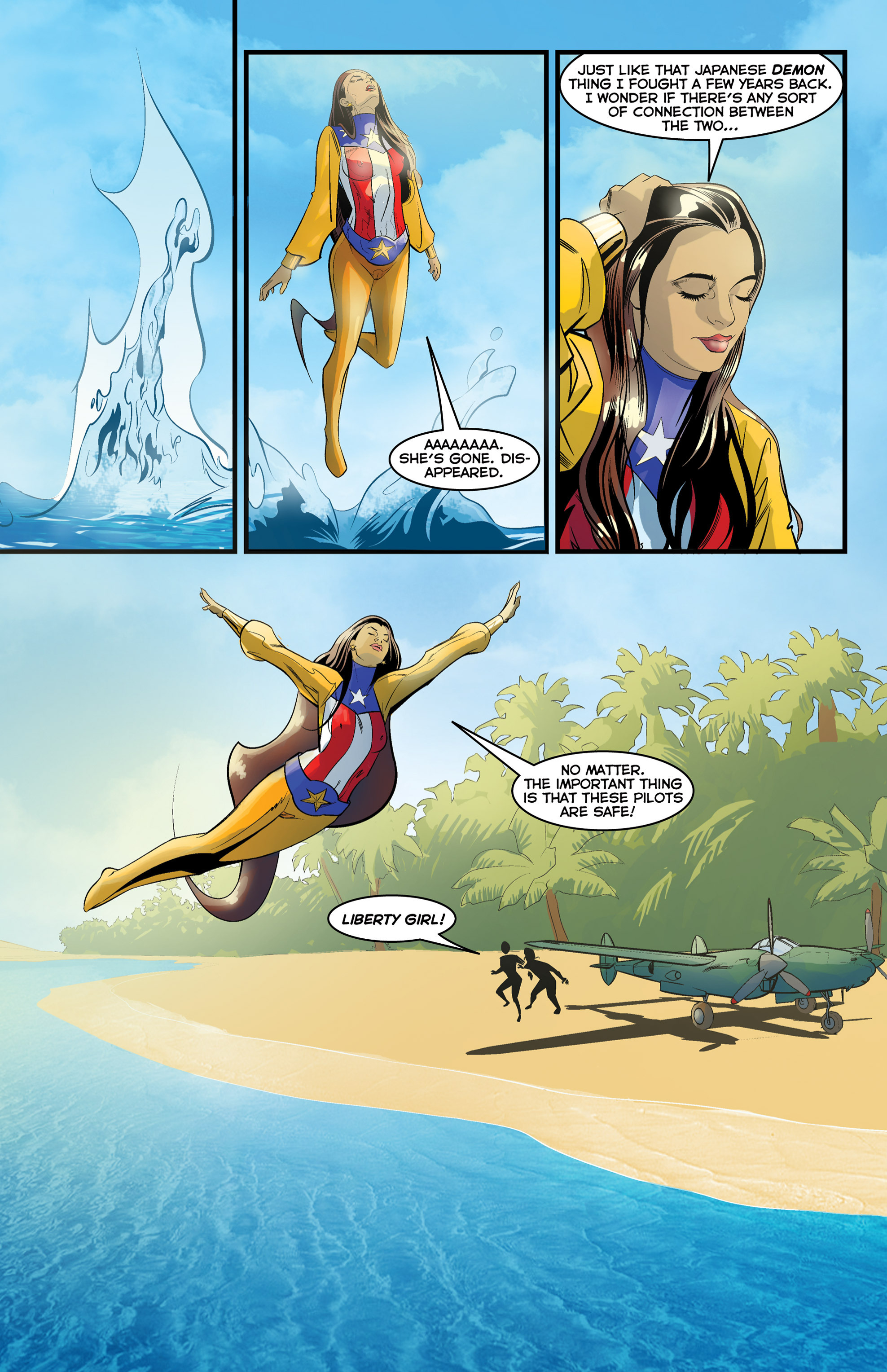 Read online Liberty Comics comic -  Issue #7 - 10