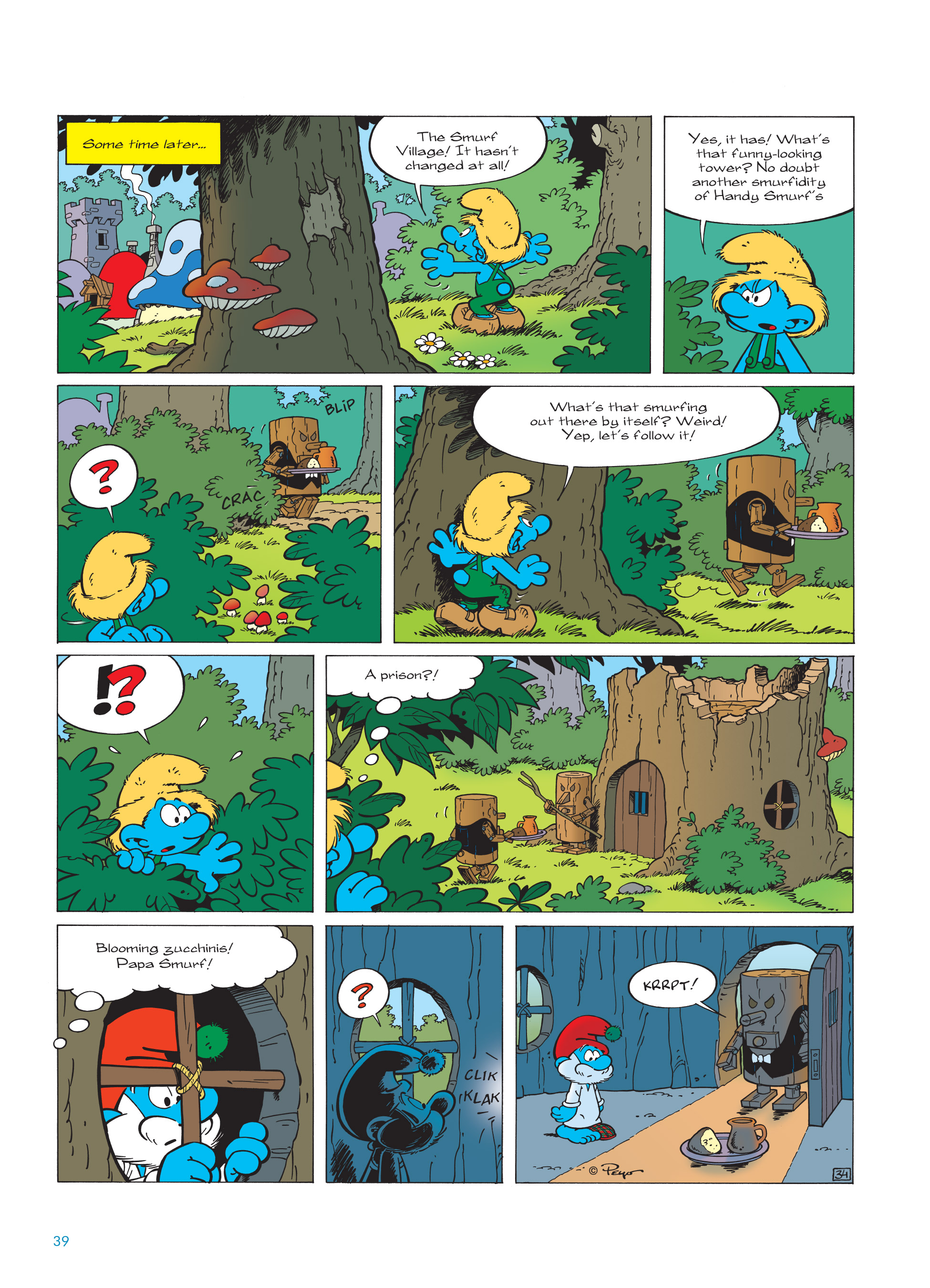 Read online The Smurfs comic -  Issue #23 - 39