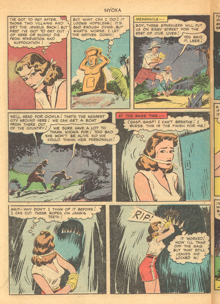 Read online Nyoka the Jungle Girl (1945) comic -  Issue #31 - 46