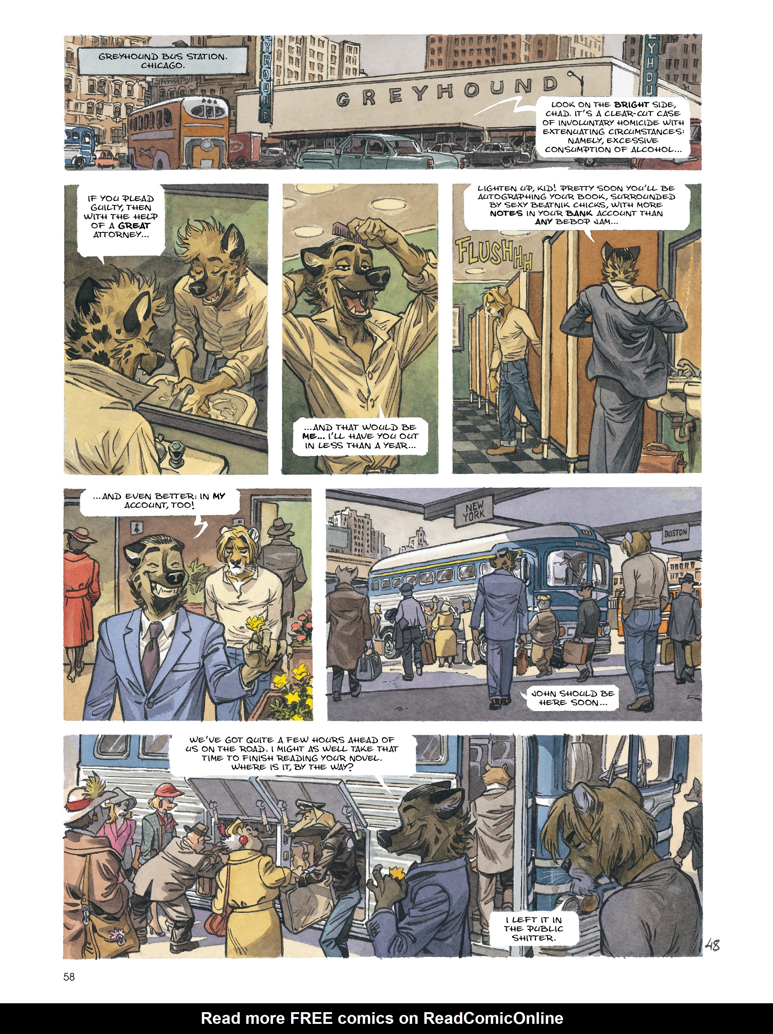 Read online Blacksad: Amarillo comic -  Issue # Full - 57