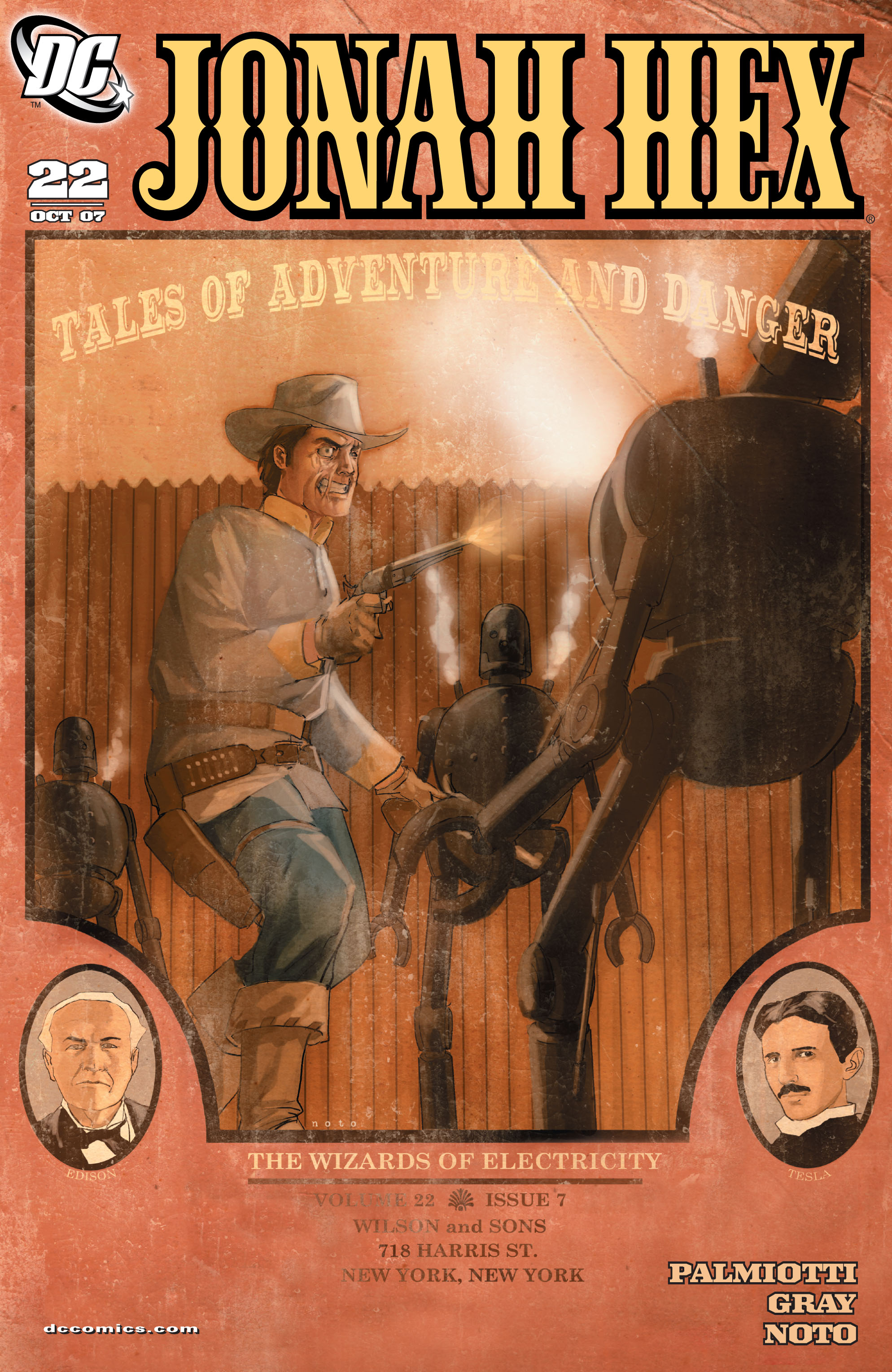 Read online Jonah Hex (2006) comic -  Issue #22 - 1