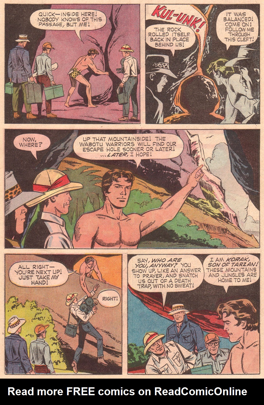 Read online Korak, Son of Tarzan (1964) comic -  Issue #14 - 7