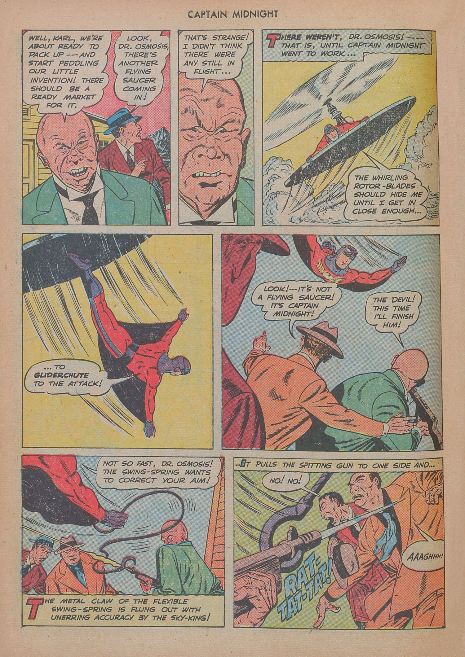 Read online Captain Midnight (1942) comic -  Issue #60 - 10