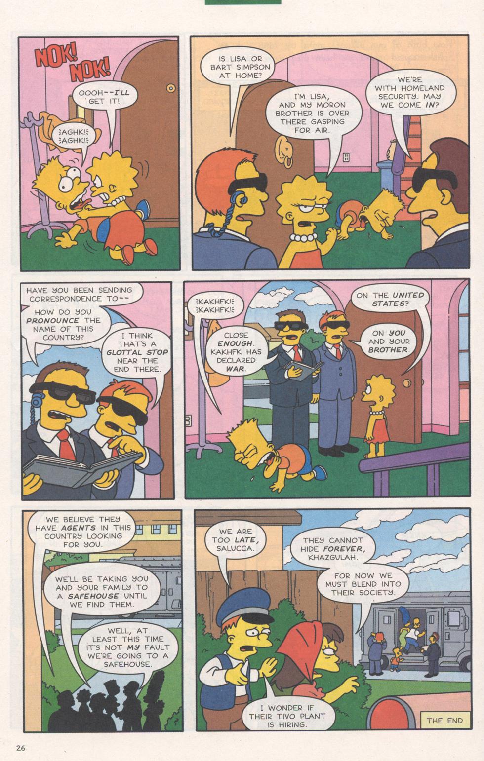 Read online Simpsons Comics comic -  Issue #96 - 27
