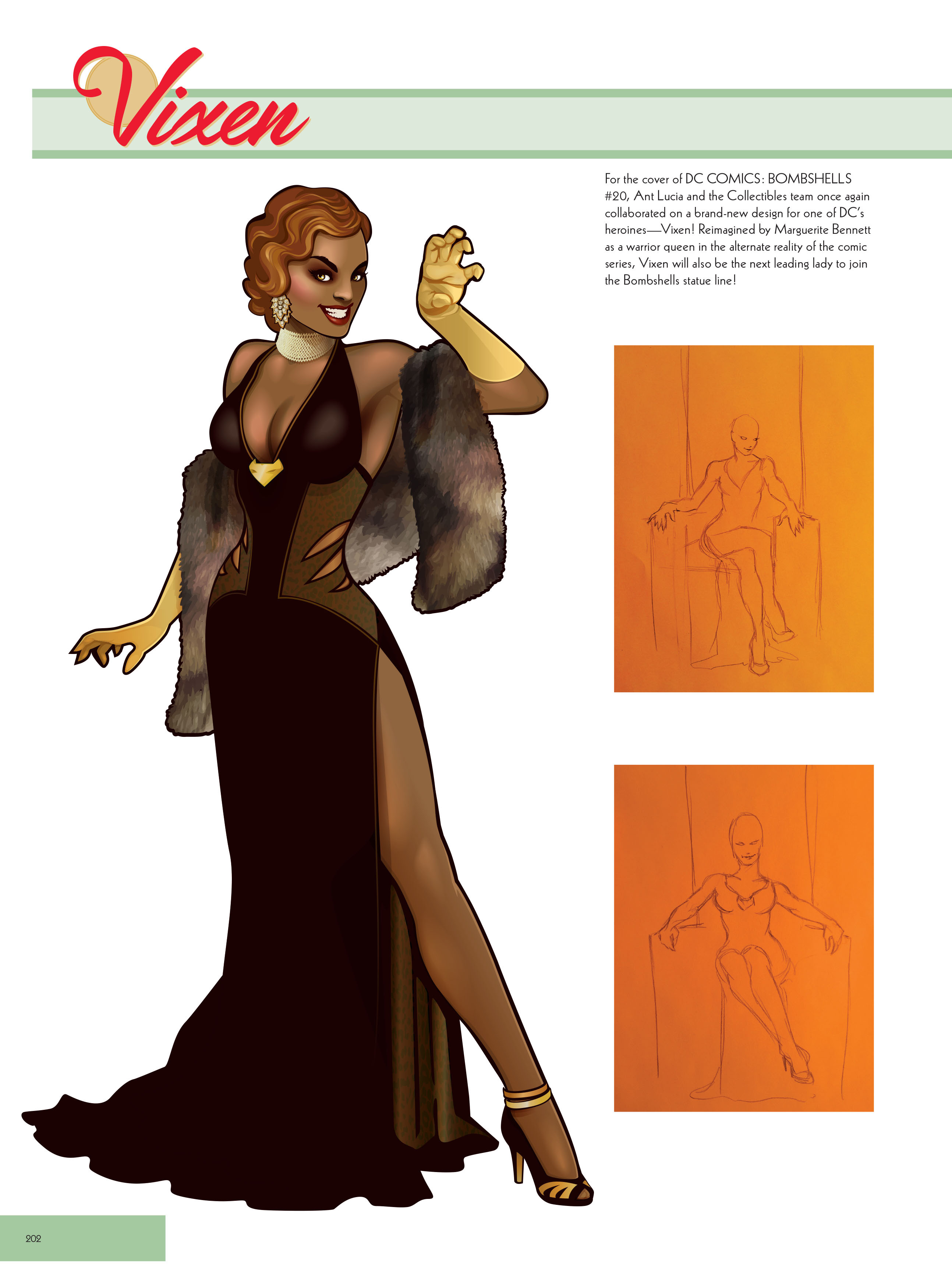 Read online The Art of DC Comics Bombshells comic -  Issue # TPB (Part 2) - 57