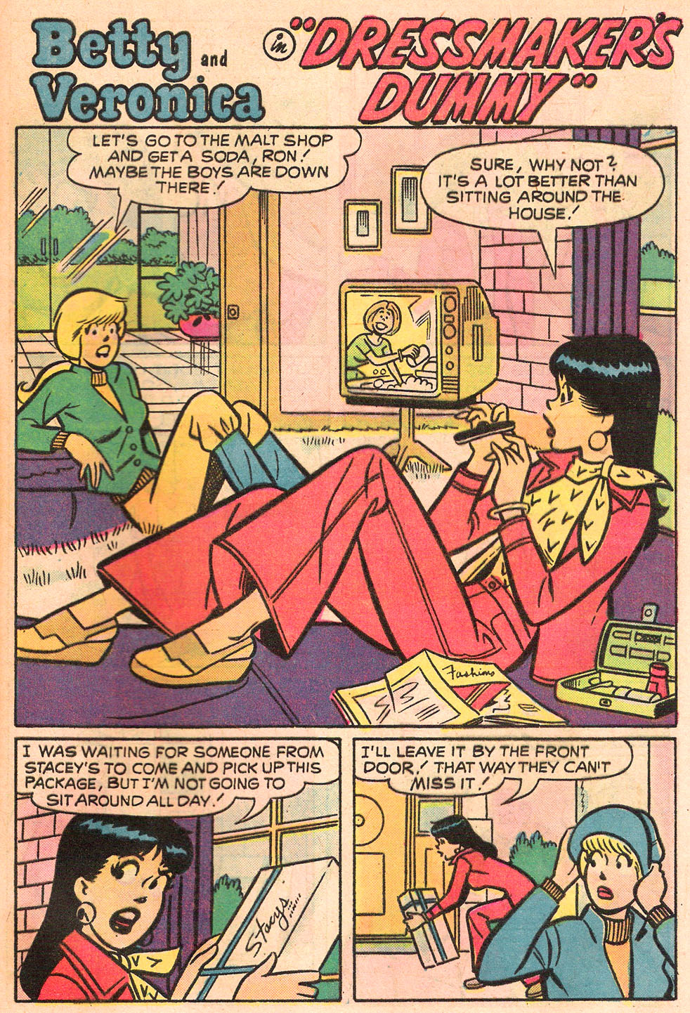 Read online Archie's Girls Betty and Veronica comic -  Issue #242 - 29