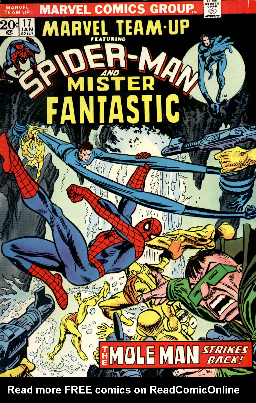 Read online Marvel Team-Up (1972) comic -  Issue #17 - 1