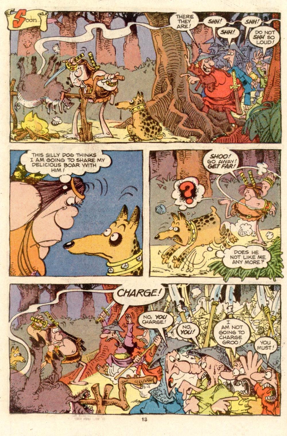 Read online Sergio Aragonés Groo the Wanderer comic -  Issue #29 - 13