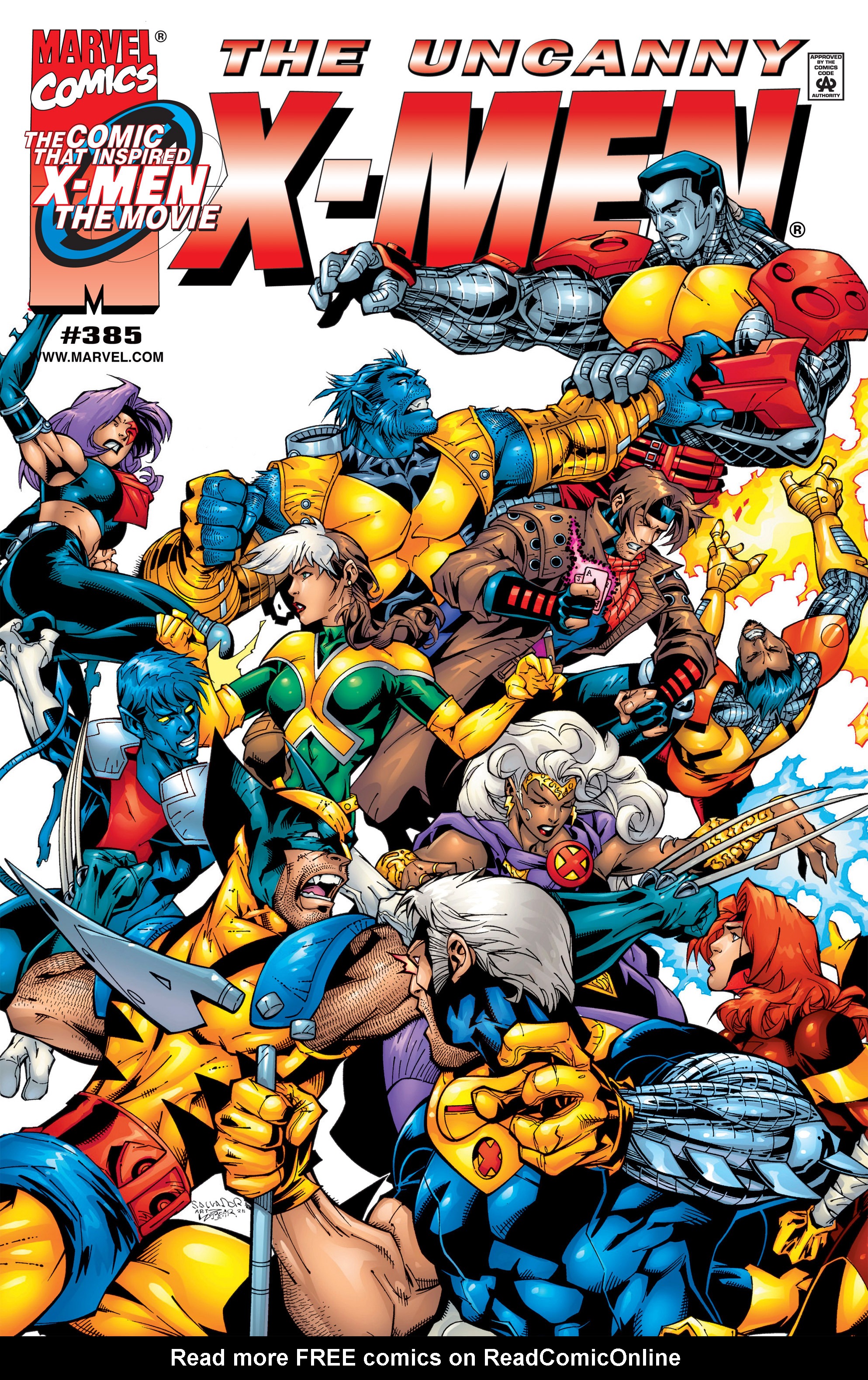 Read online Uncanny X-Men (1963) comic -  Issue #385 - 1