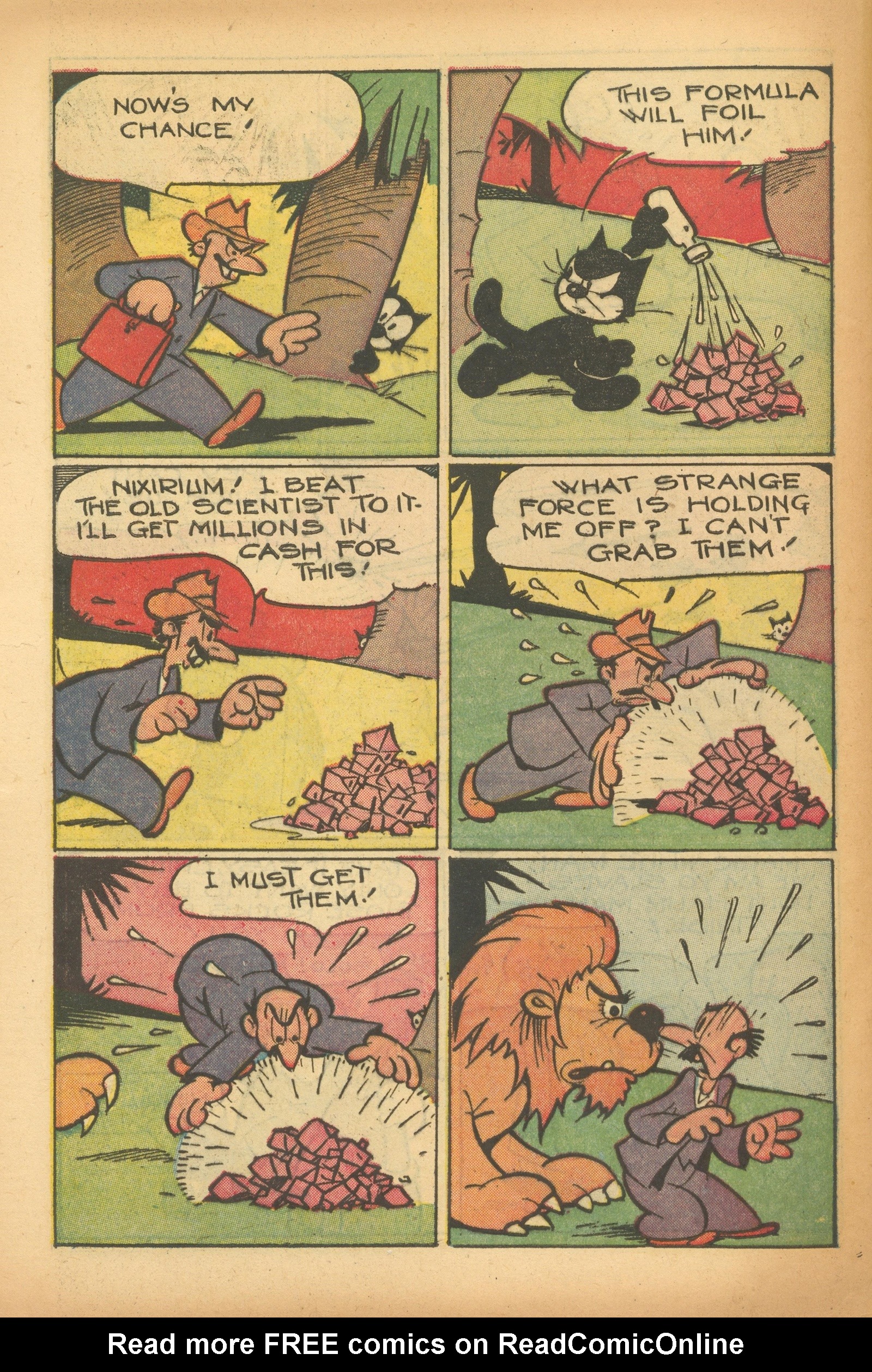 Read online Felix the Cat (1951) comic -  Issue #28 - 30