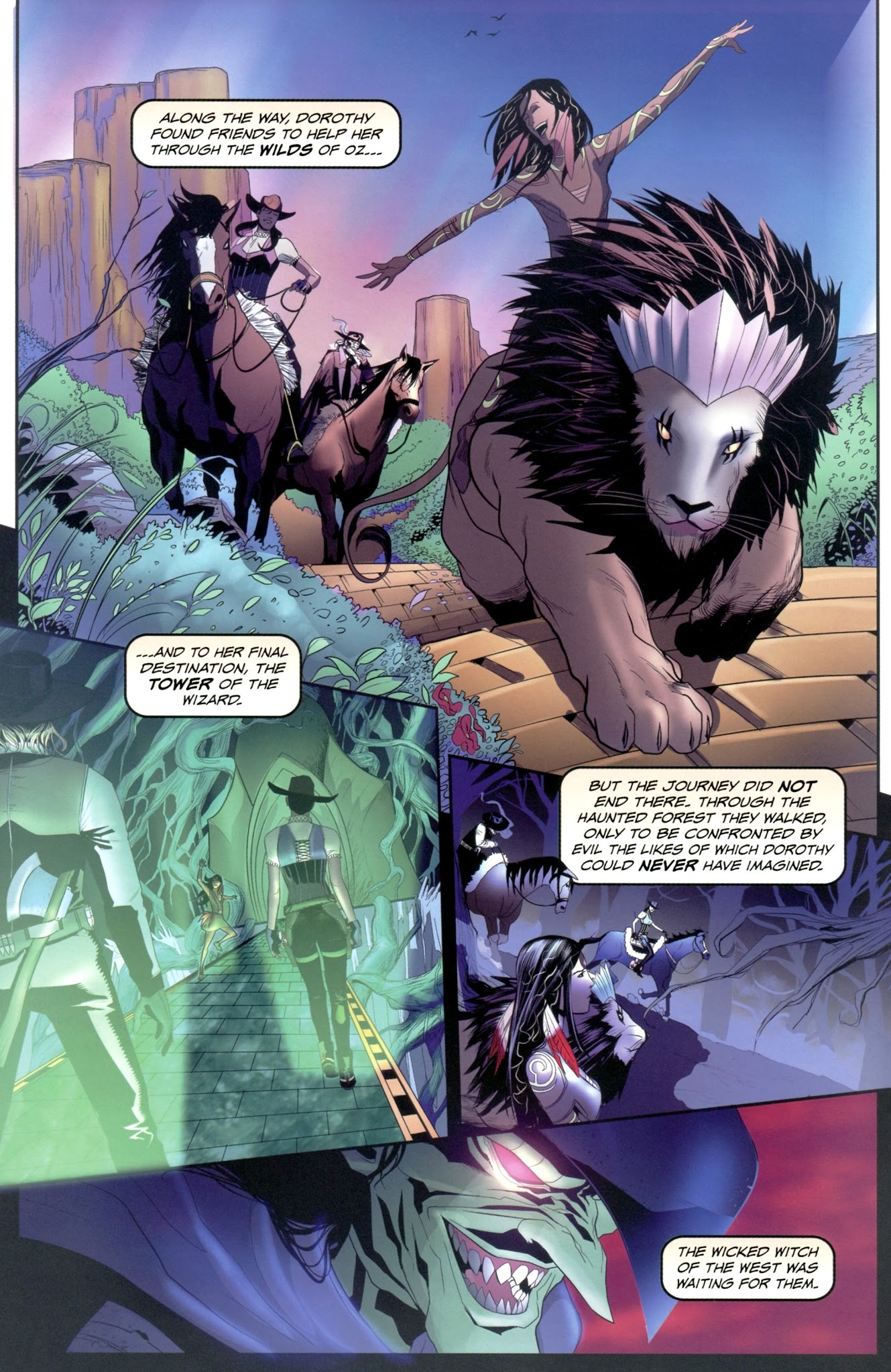 Read online Legend of Oz: The Wicked West comic -  Issue #1 - 9
