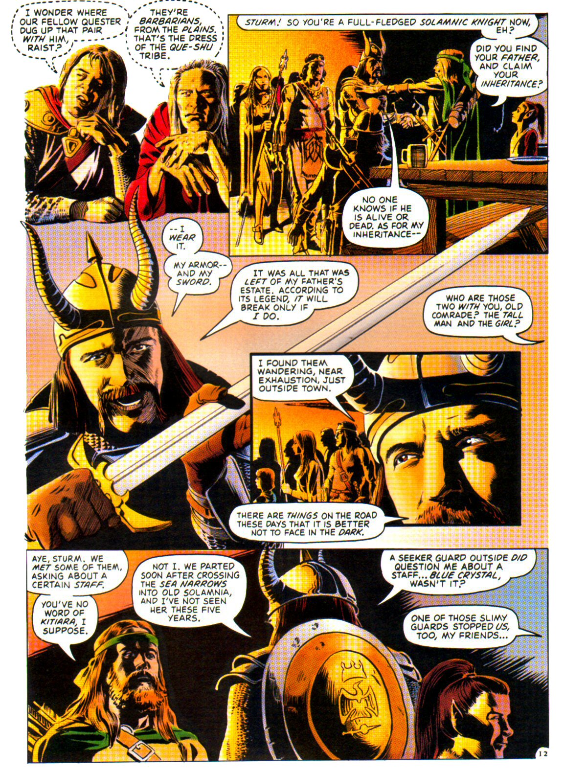 Read online Dragonlance Saga comic -  Issue #1 - 15