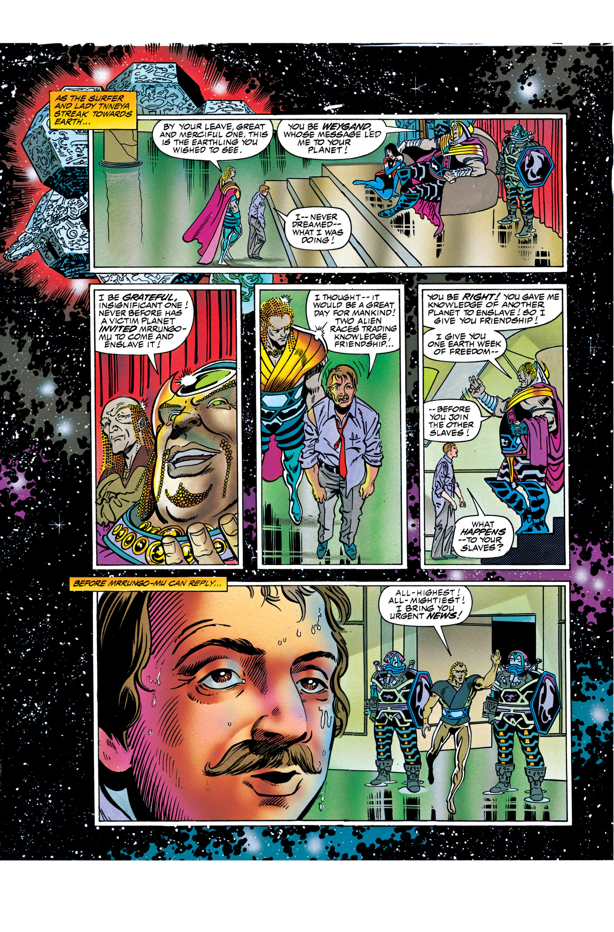 Read online Silver Surfer: Parable comic -  Issue # TPB - 107