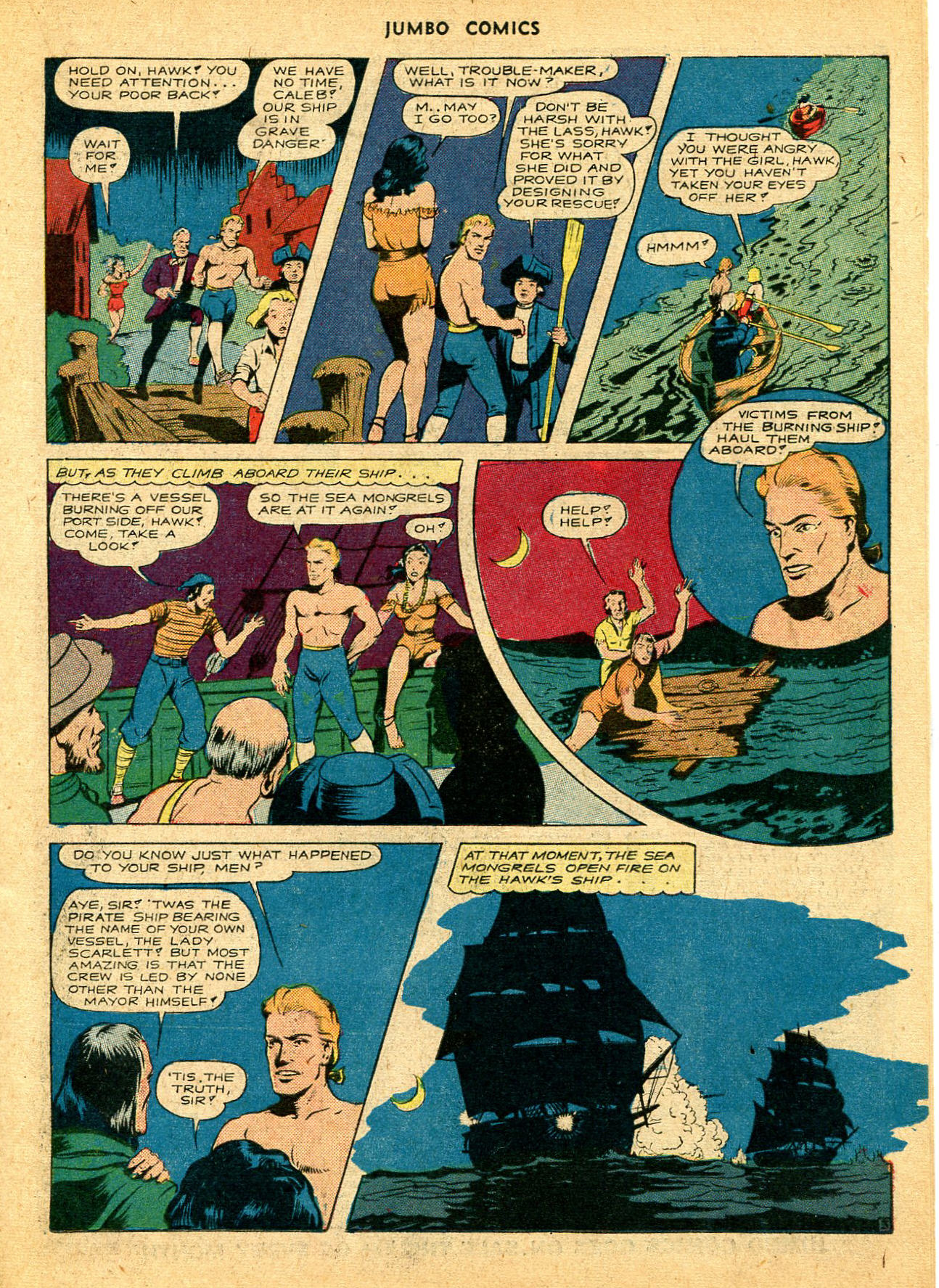 Read online Jumbo Comics comic -  Issue #57 - 27