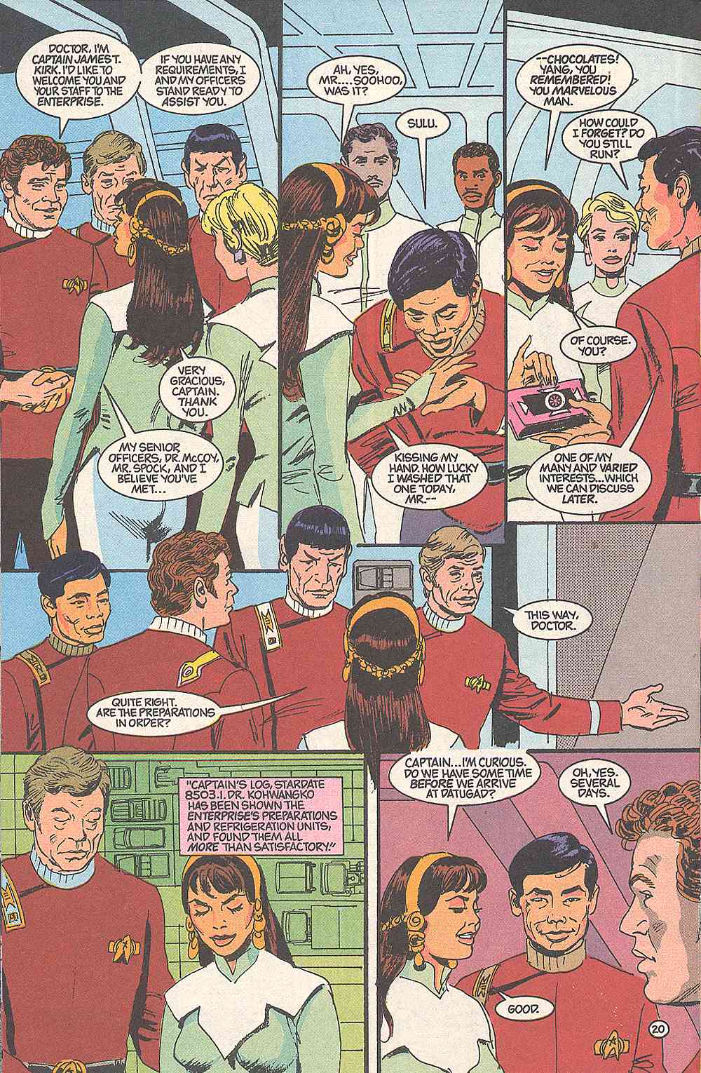 Read online Star Trek (1989) comic -  Issue # _Annual 1 - 23