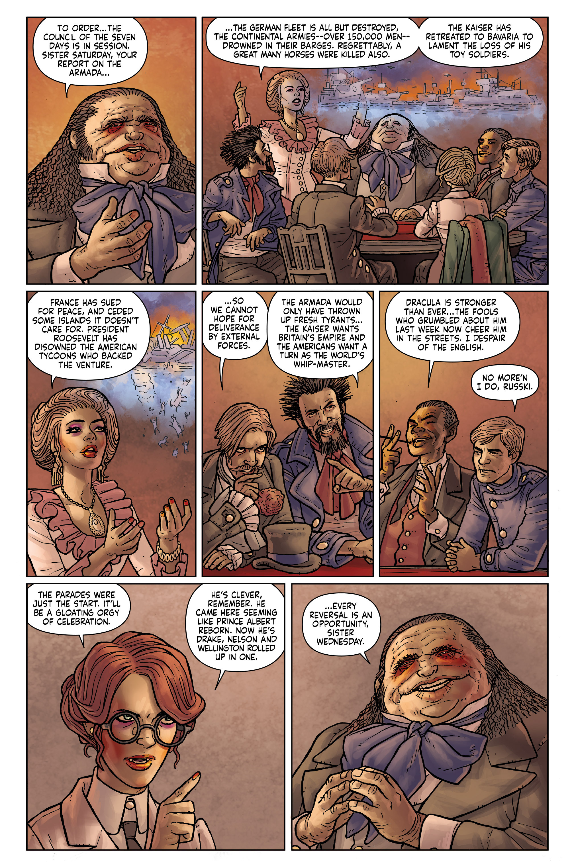 Read online Anno Dracula comic -  Issue #1 - 13