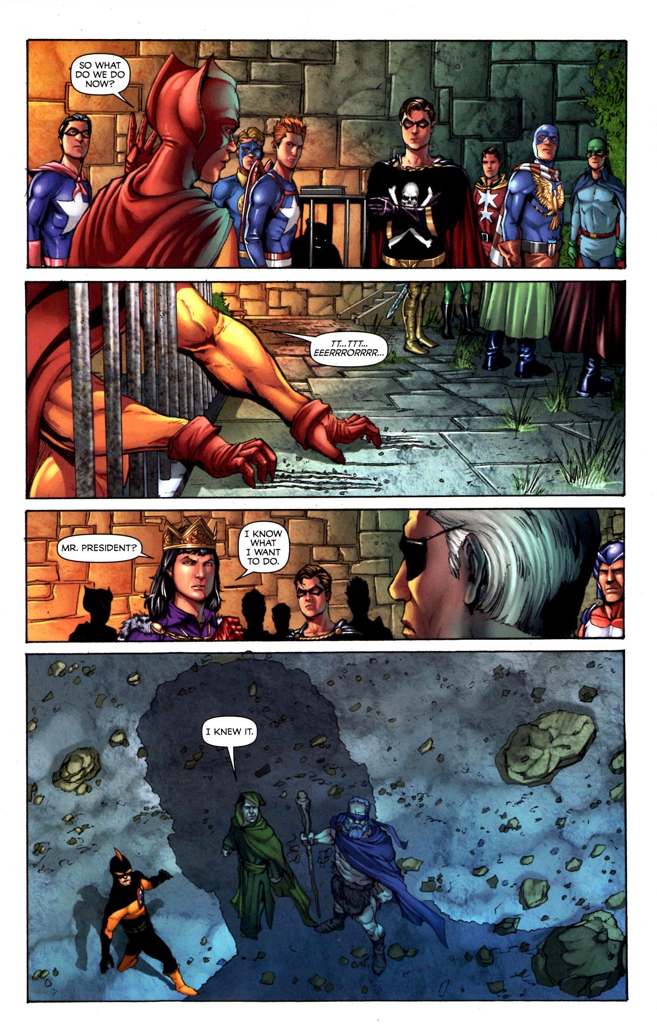 Read online Project Superpowers: Chapter Two comic -  Issue #8 - 18