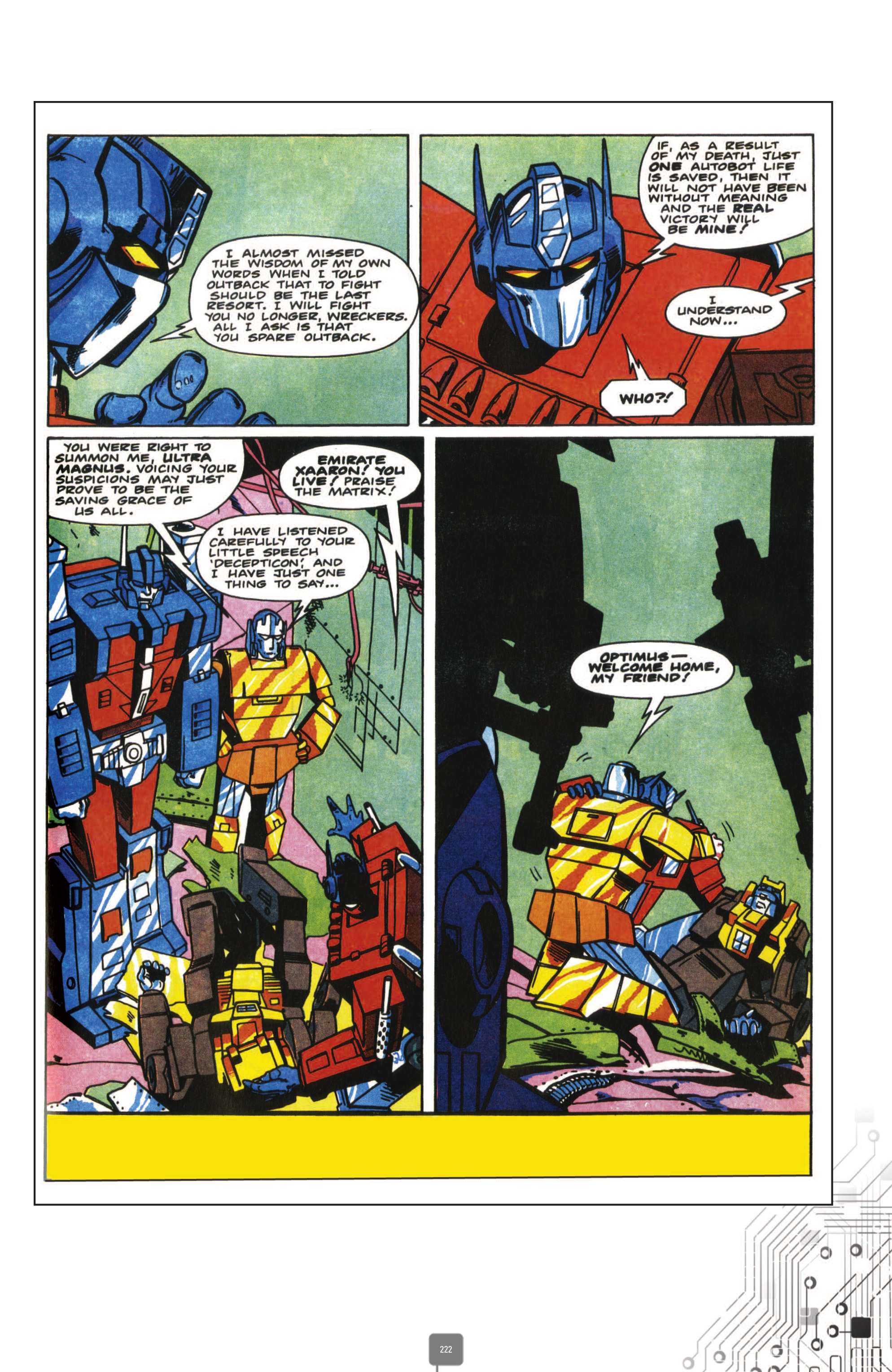 Read online The Transformers Classics UK comic -  Issue # TPB 3 - 222