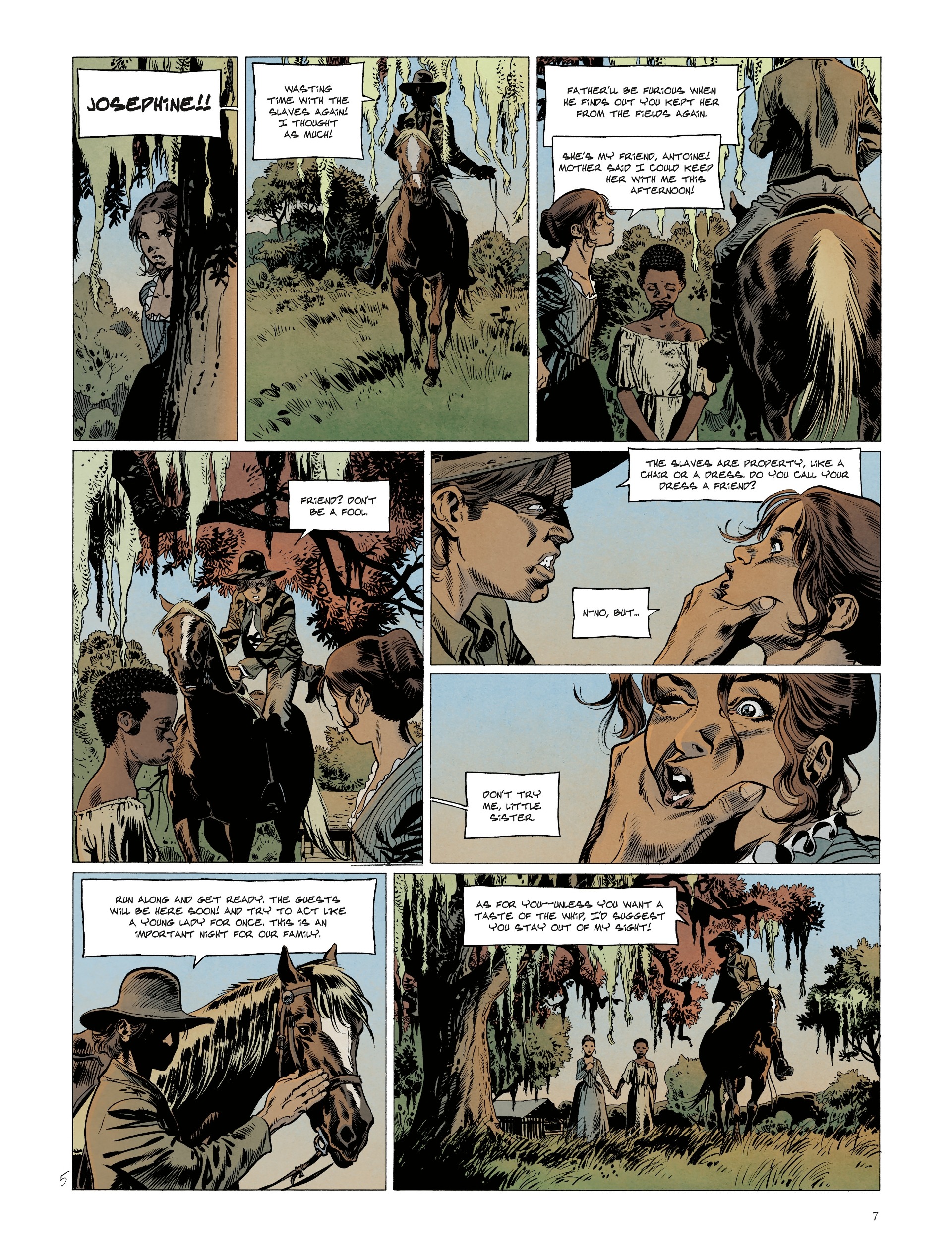 Read online Louisiana: The Color of Blood comic -  Issue #1 - 9