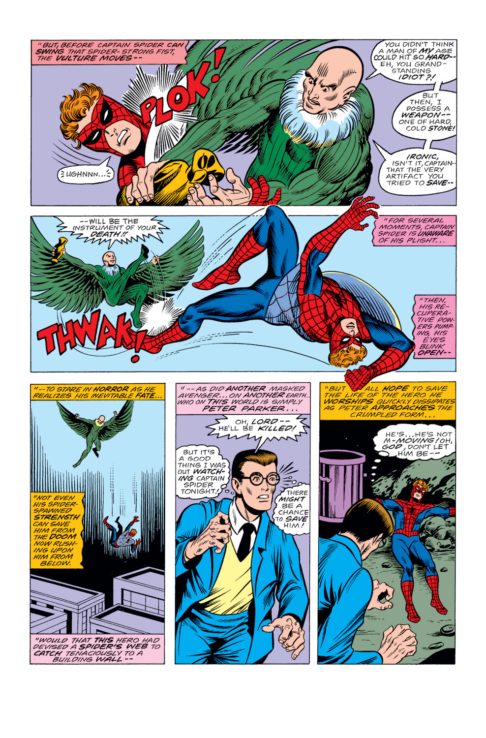 What If? (1977) issue 7 - Someone else besides Spider-Man had been bitten by a radioactive spider - Page 13