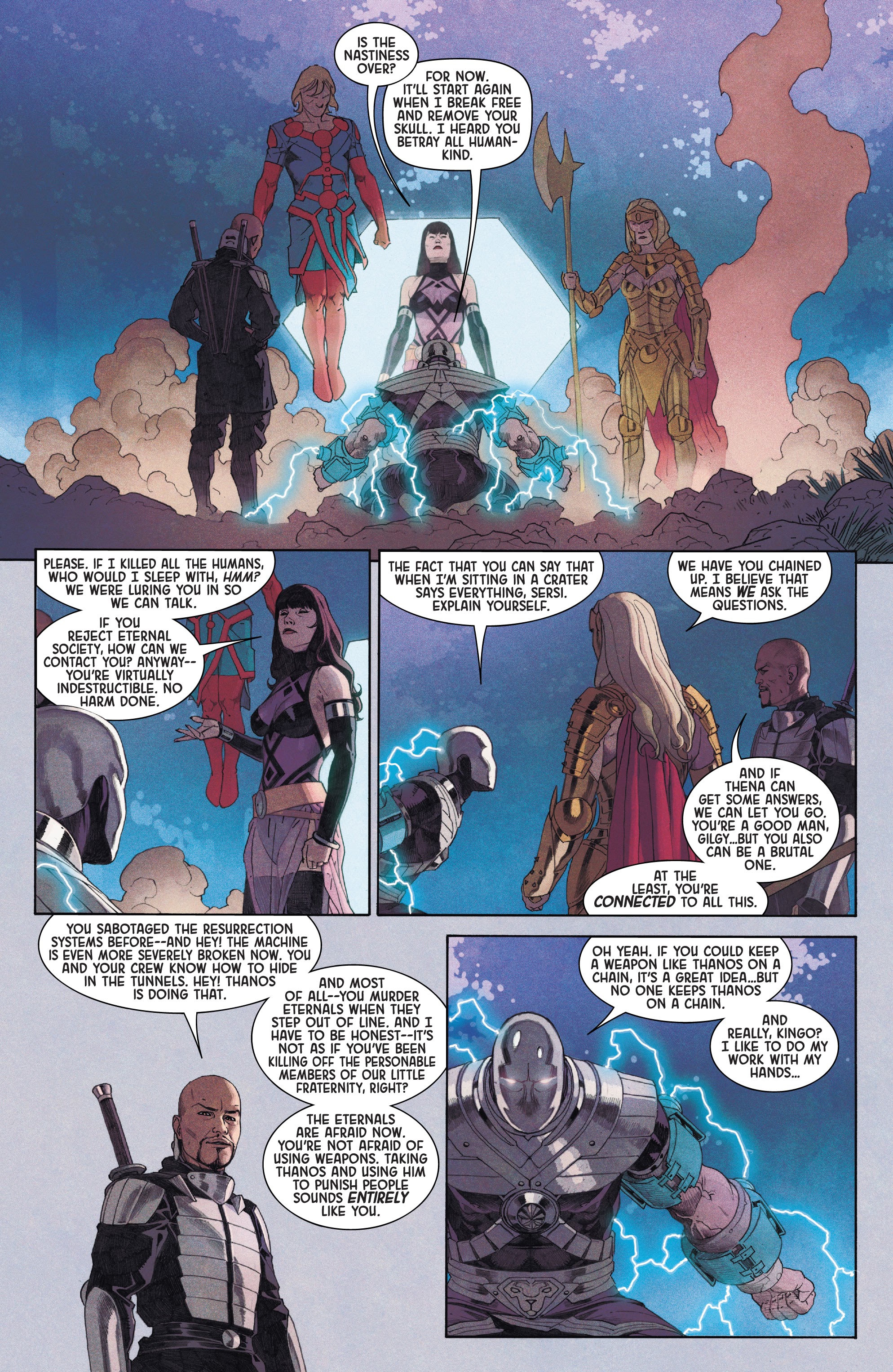 Read online Eternals (2021) comic -  Issue #5 - 14