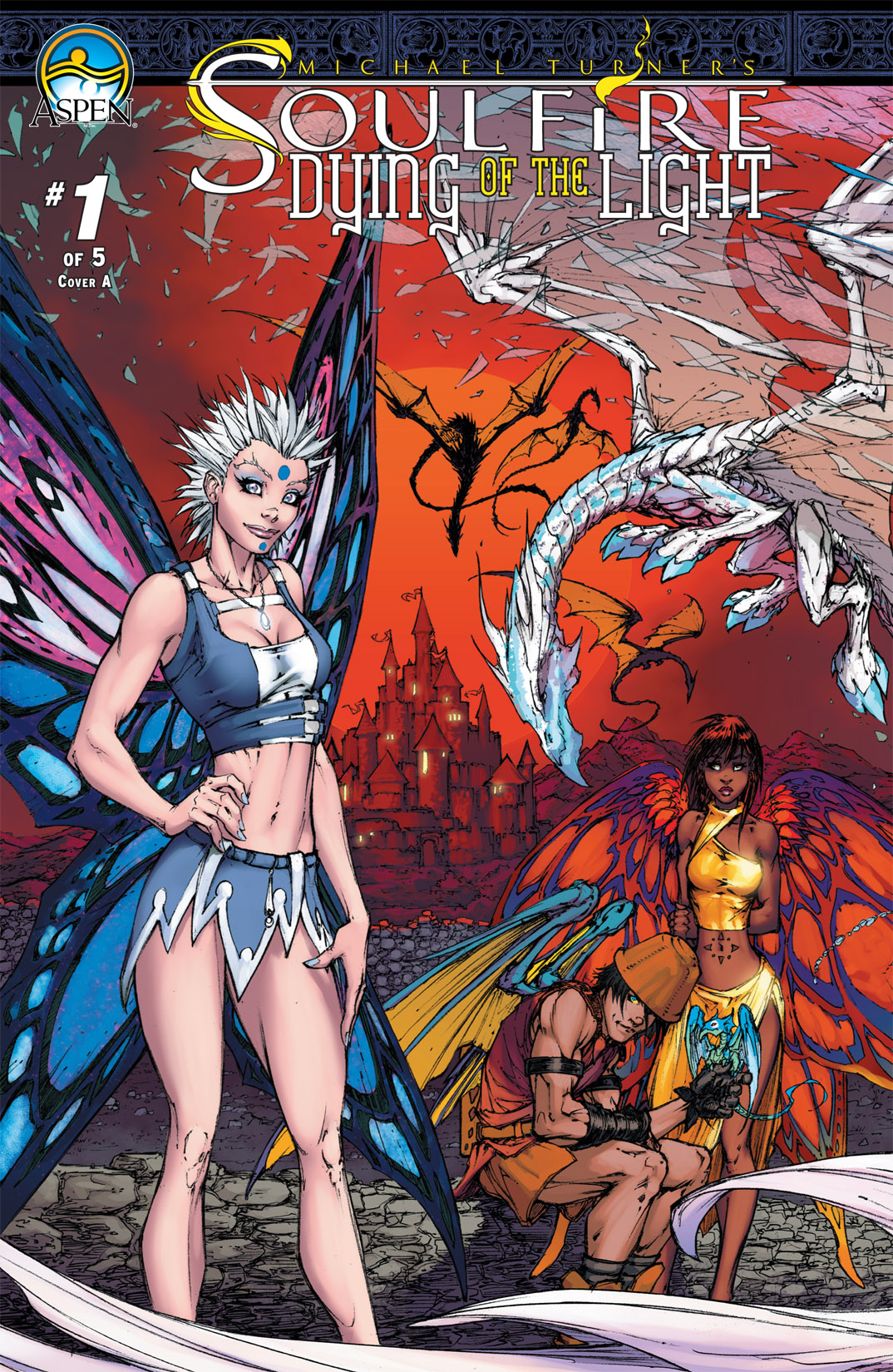 Read online Michael Turner's Soulfire: Dying Of The Light comic -  Issue #1 - 1