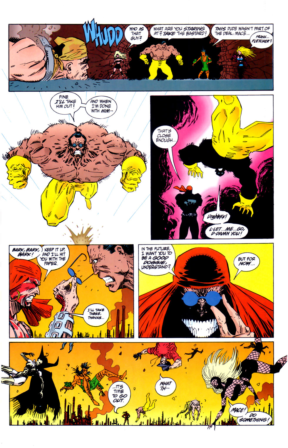 Read online Comics' Greatest World: Steel Harbor comic -  Issue #4 - 15