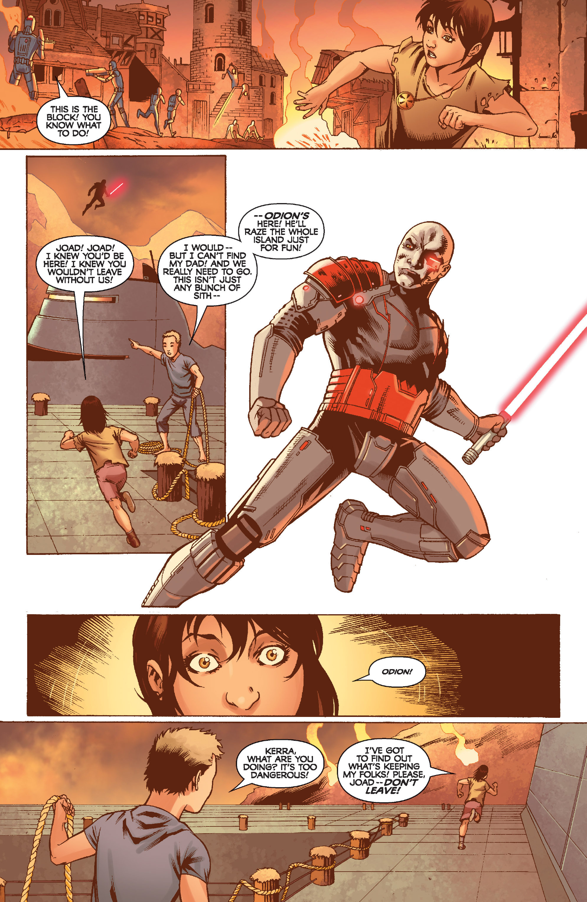 Read online Star Wars: Knight Errant - Escape comic -  Issue #2 - 4