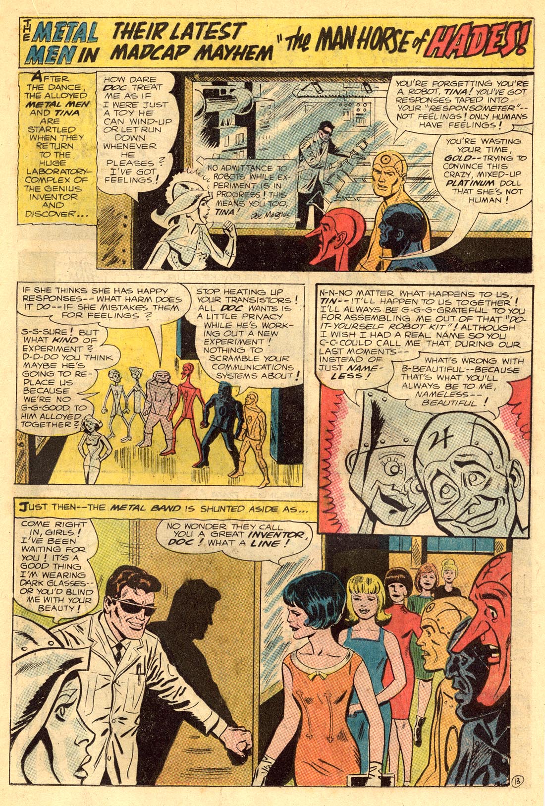 Read online Metal Men (1963) comic -  Issue #19 - 19