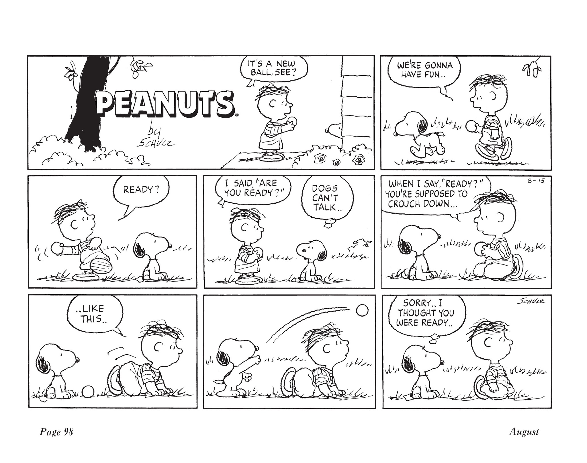 Read online The Complete Peanuts comic -  Issue # TPB 25 - 108