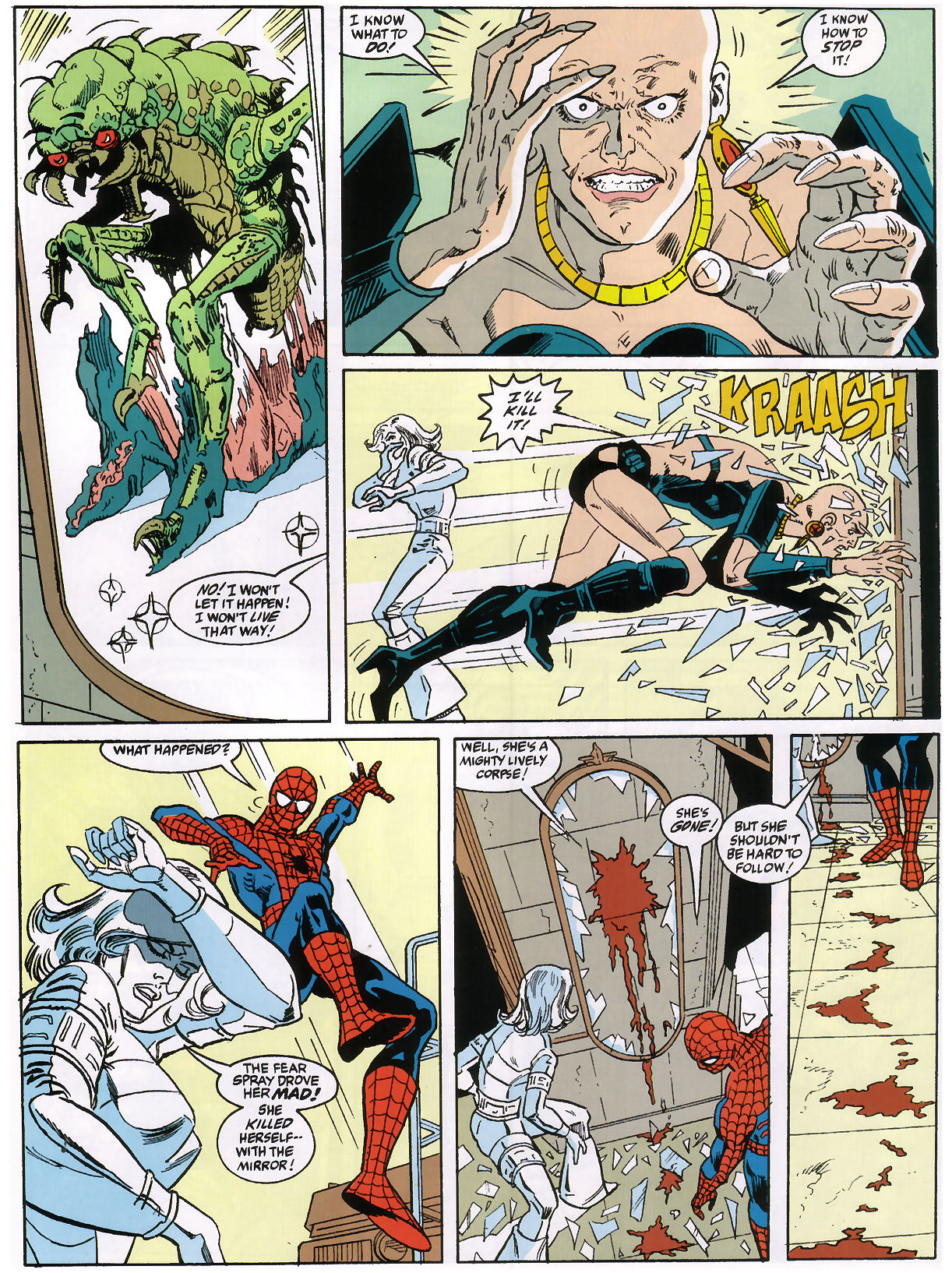 Read online Marvel Graphic Novel comic -  Issue #72 - Spiderman - Fear Itself - 60