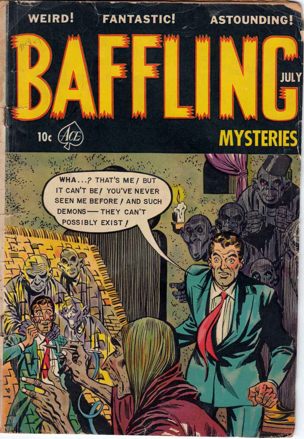Read online Baffling Mysteries comic -  Issue #16 - 1