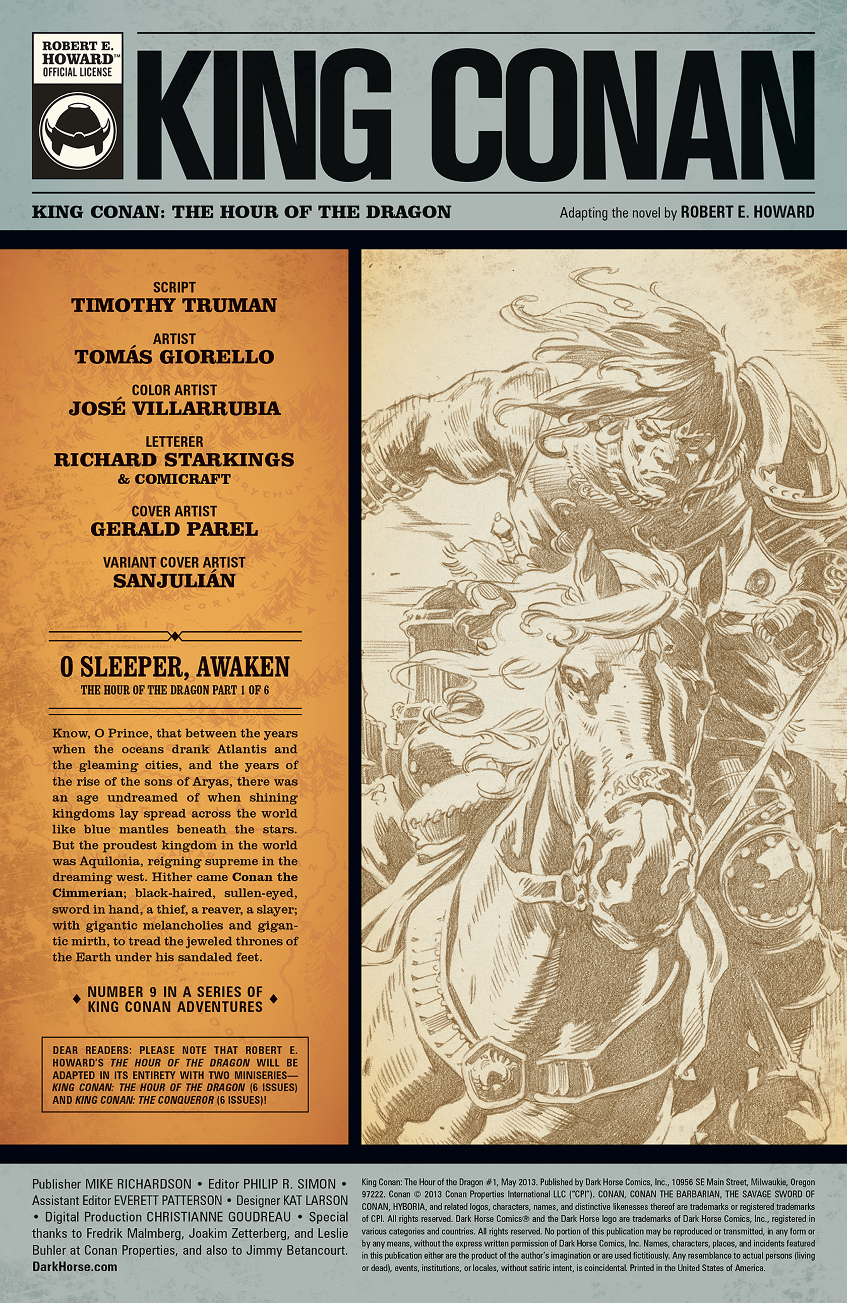 Read online King Conan: The Hour of the Dragon comic -  Issue #1 - 2