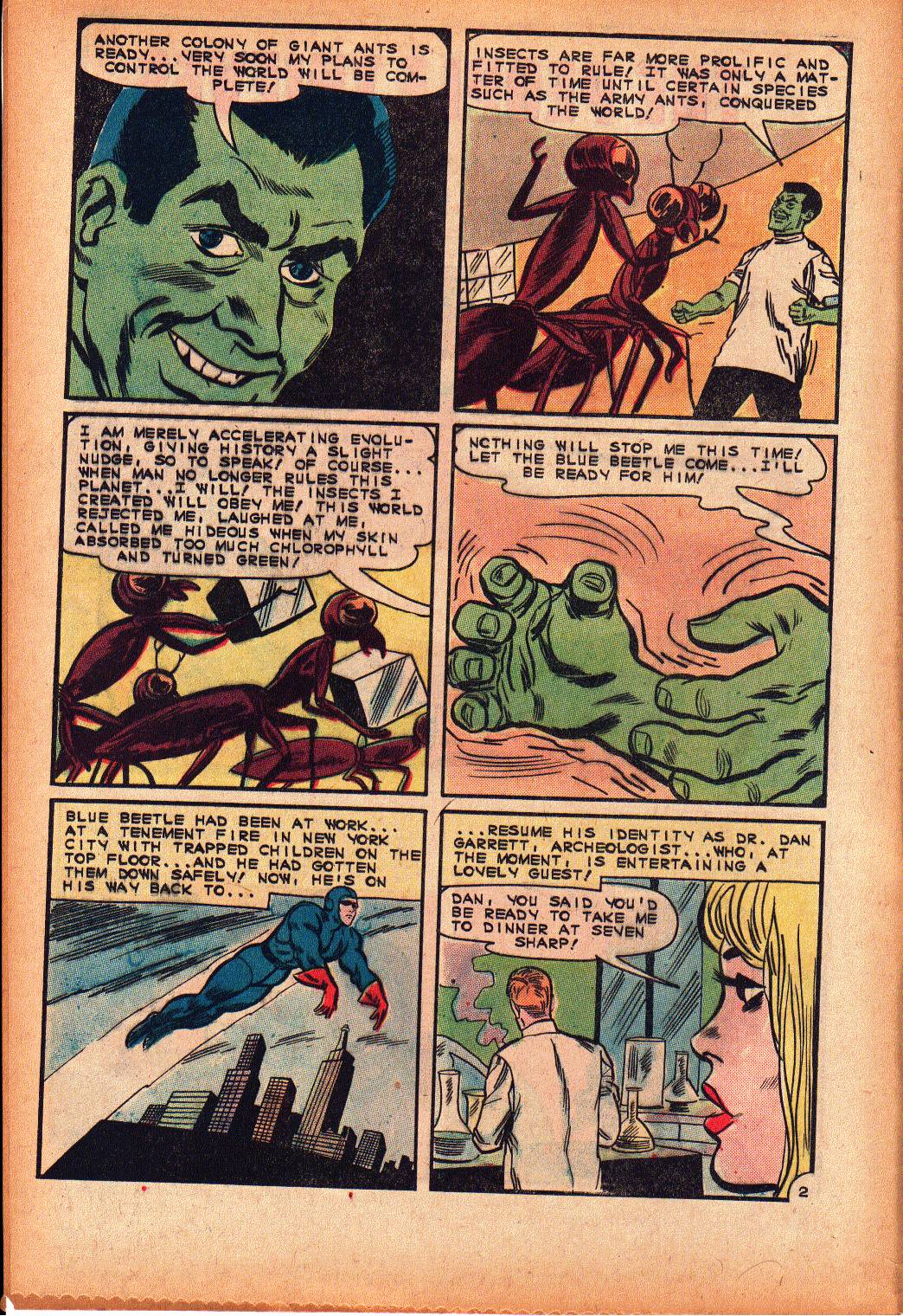 Read online Blue Beetle (1965) comic -  Issue #53 - 4