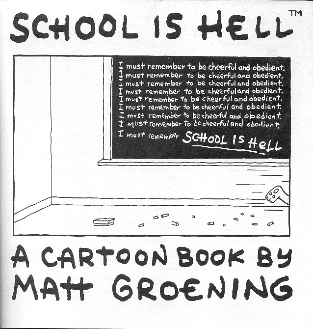 Read online Life In Hell comic -  Issue # TPB School Is Hell - 4