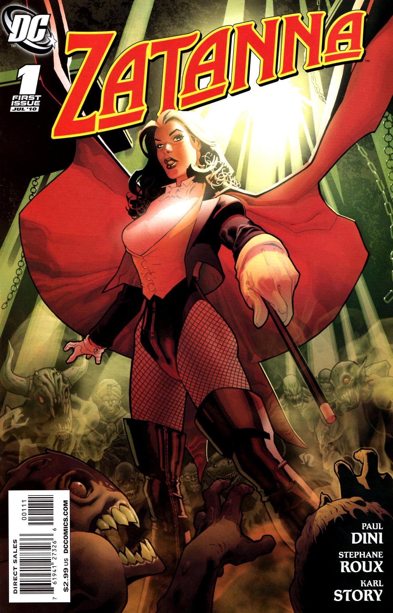 Read online Zatanna (2010) comic -  Issue #1 - 1