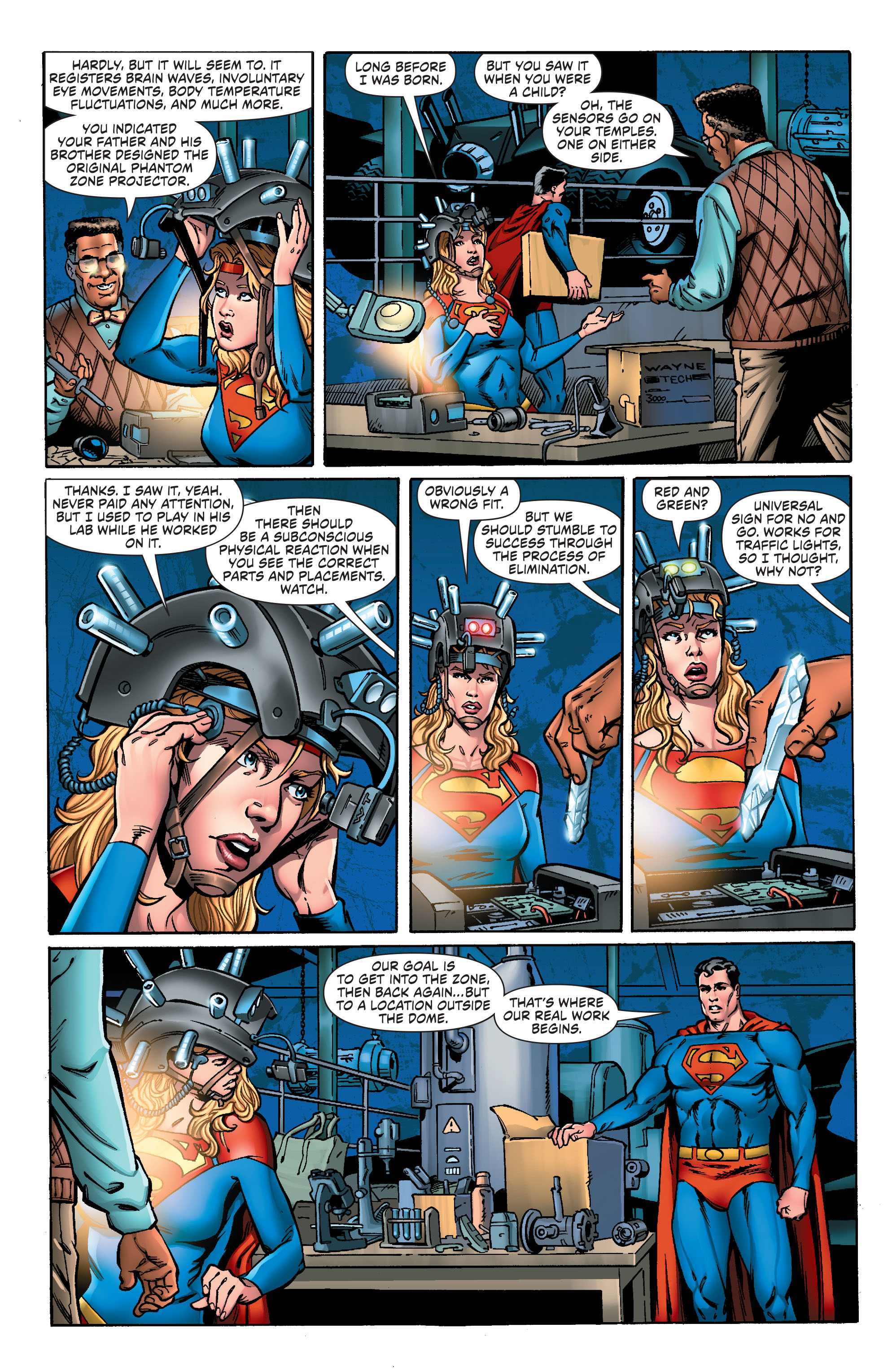 Read online Convergence Adventures of Superman comic -  Issue #1 - 4