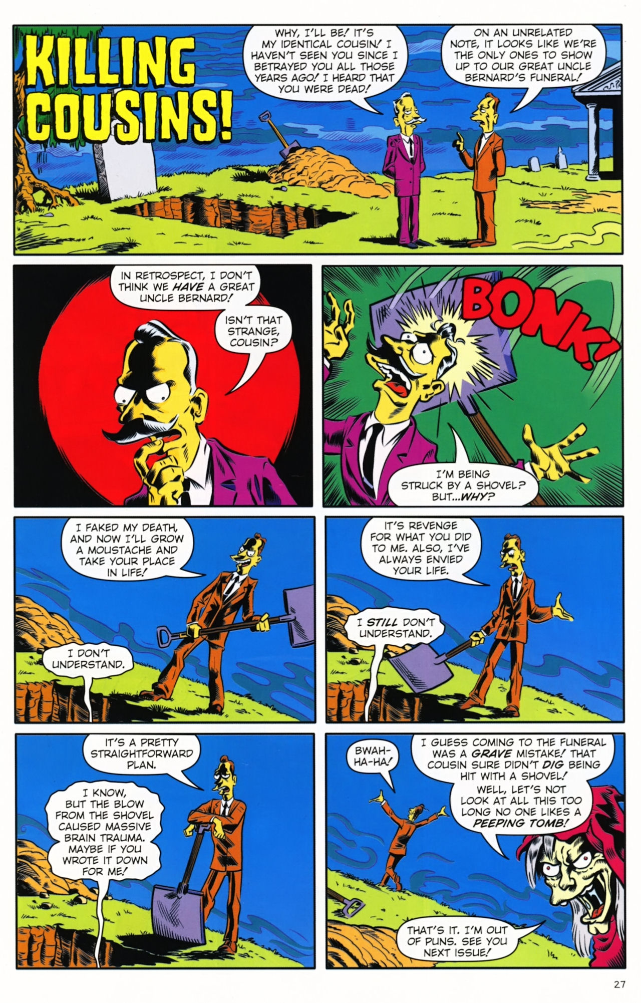 Read online Bongo Comics presents Comic Book Guy: The Comic Book comic -  Issue #5 - 29