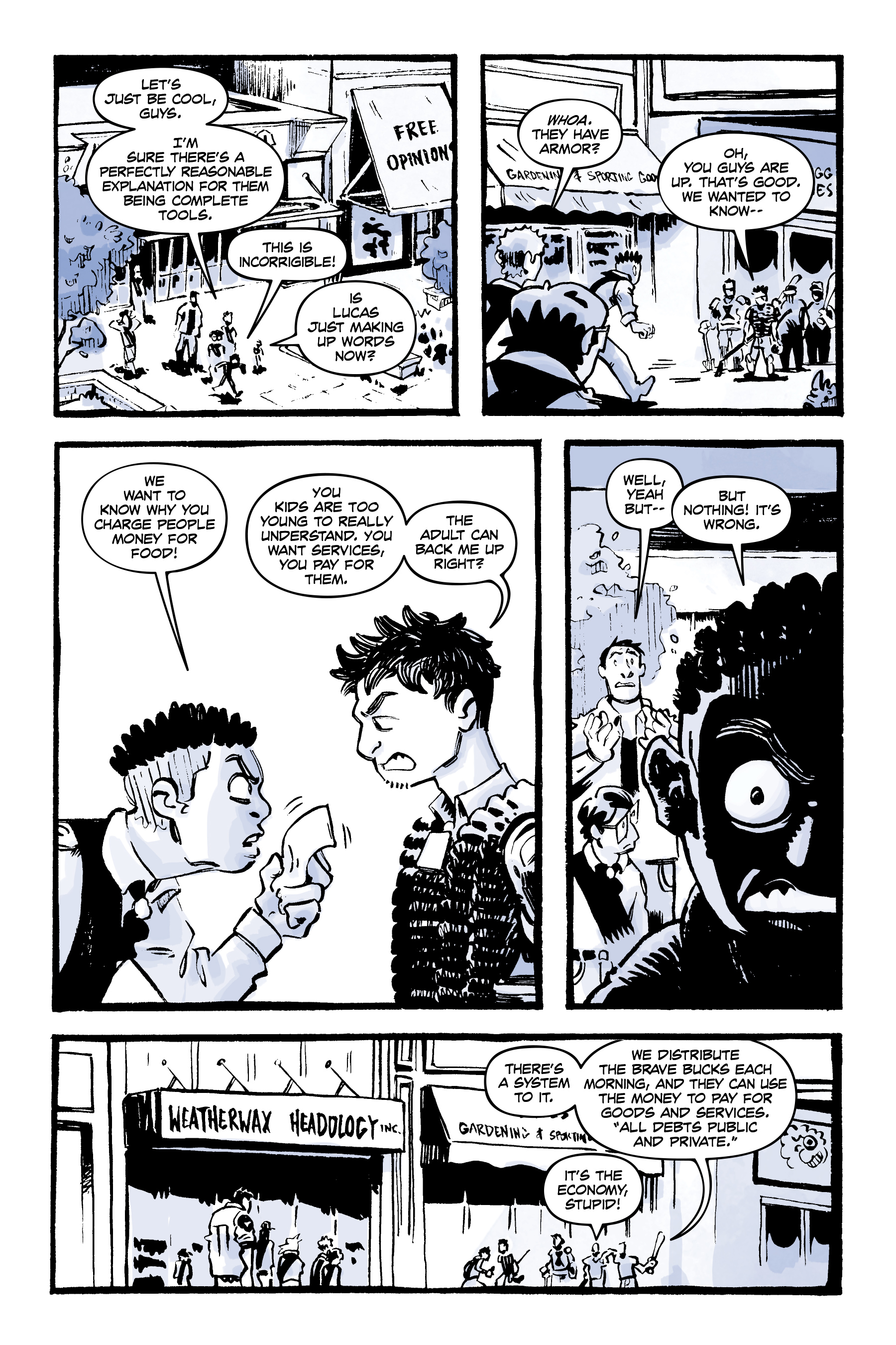 Read online Junior Braves of the Apocalypse: Out of the Woods comic -  Issue # TPB (Part 1) - 89