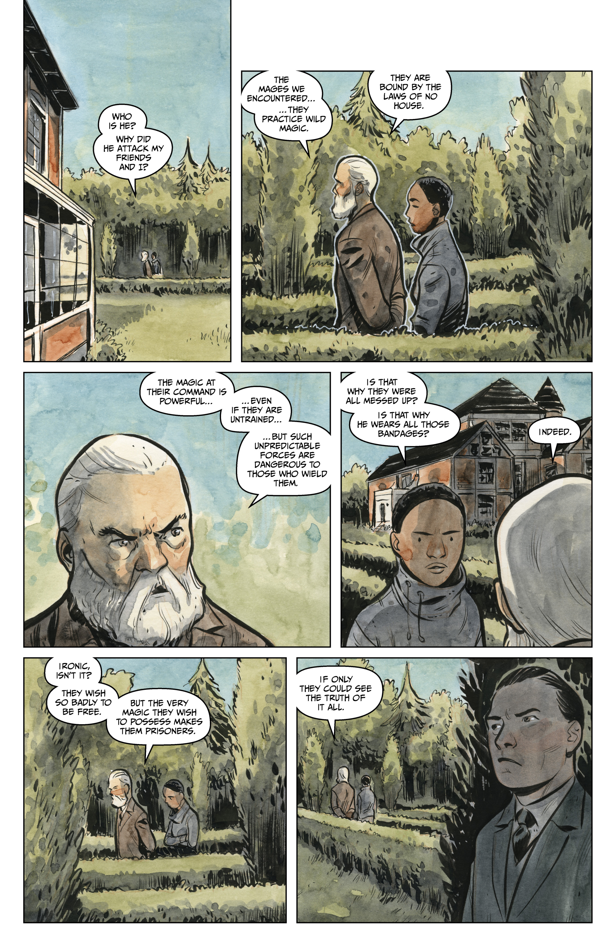 Read online Manor Black comic -  Issue # _TPB - 62