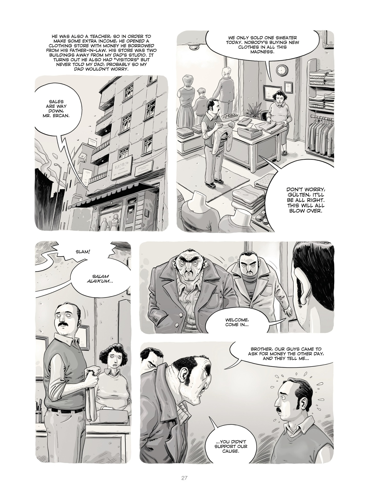 Read online Drawing On The Edge: Chronicles From Istanbul comic -  Issue # TPB (Part 1) - 27