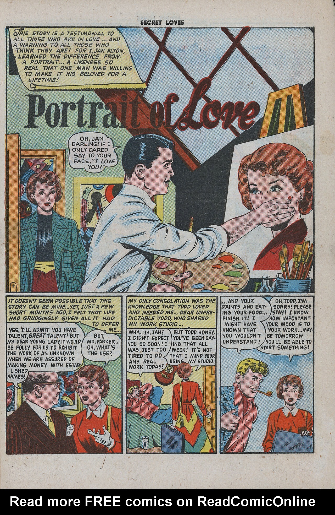 Read online Secret Loves comic -  Issue #1 - 27