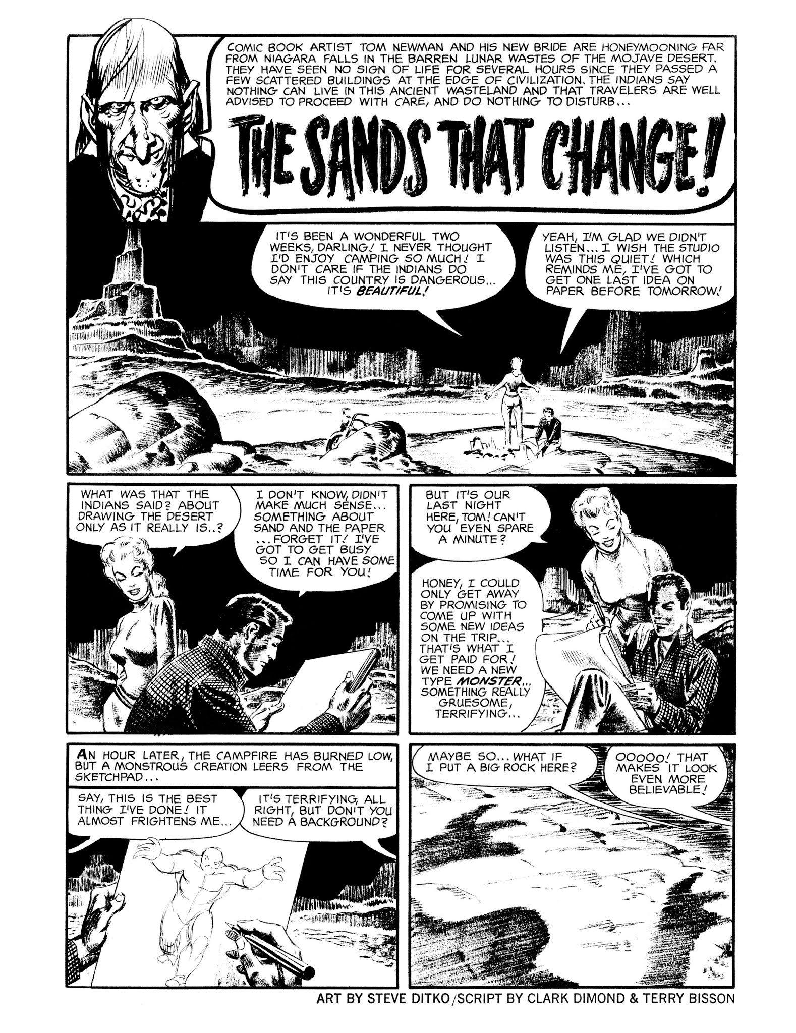 Read online Creepy Presents Steve Ditko comic -  Issue # TPB - 68