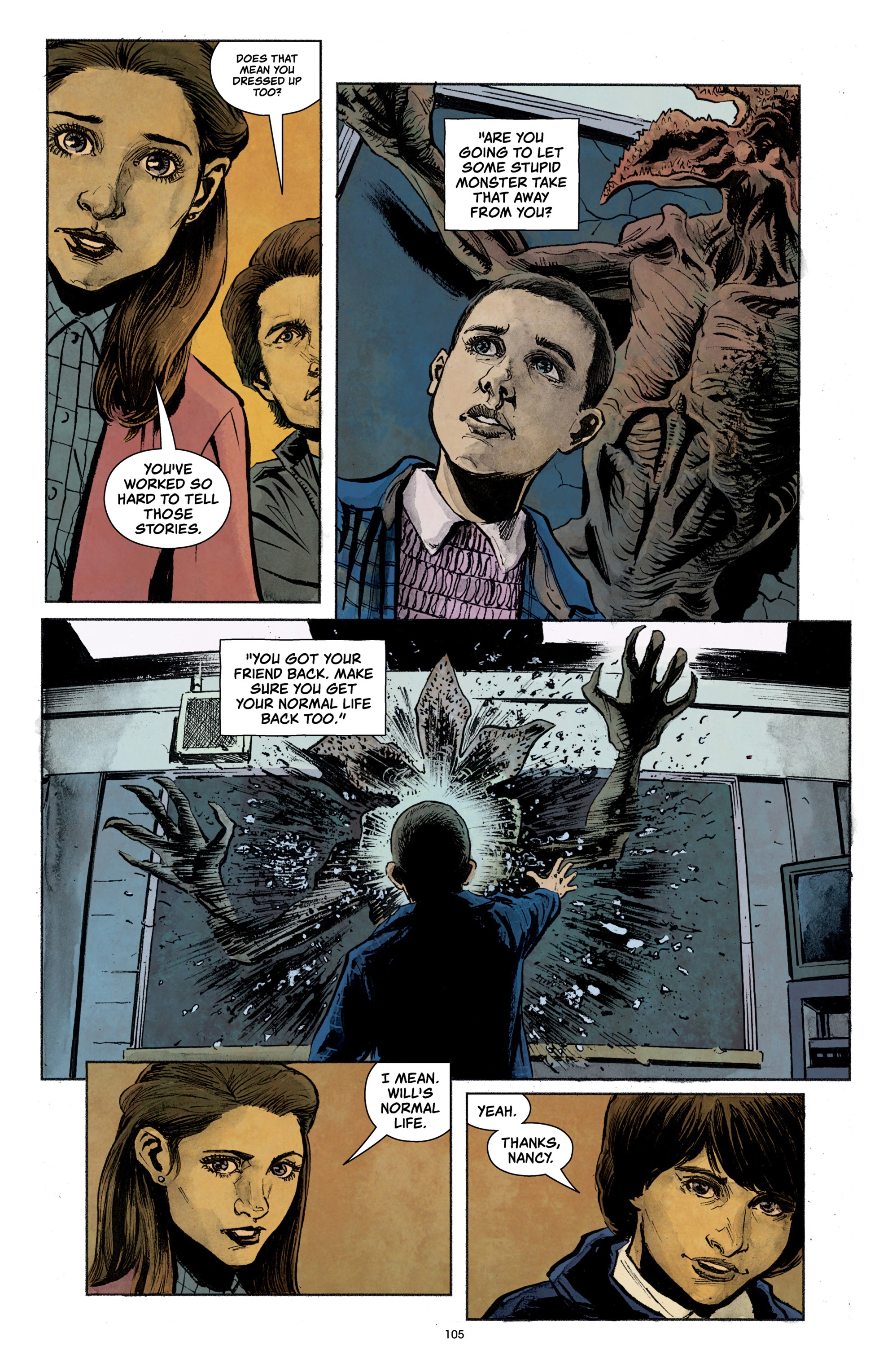 Read online Stranger Things: Into the Fire comic -  Issue # _TPB - 106